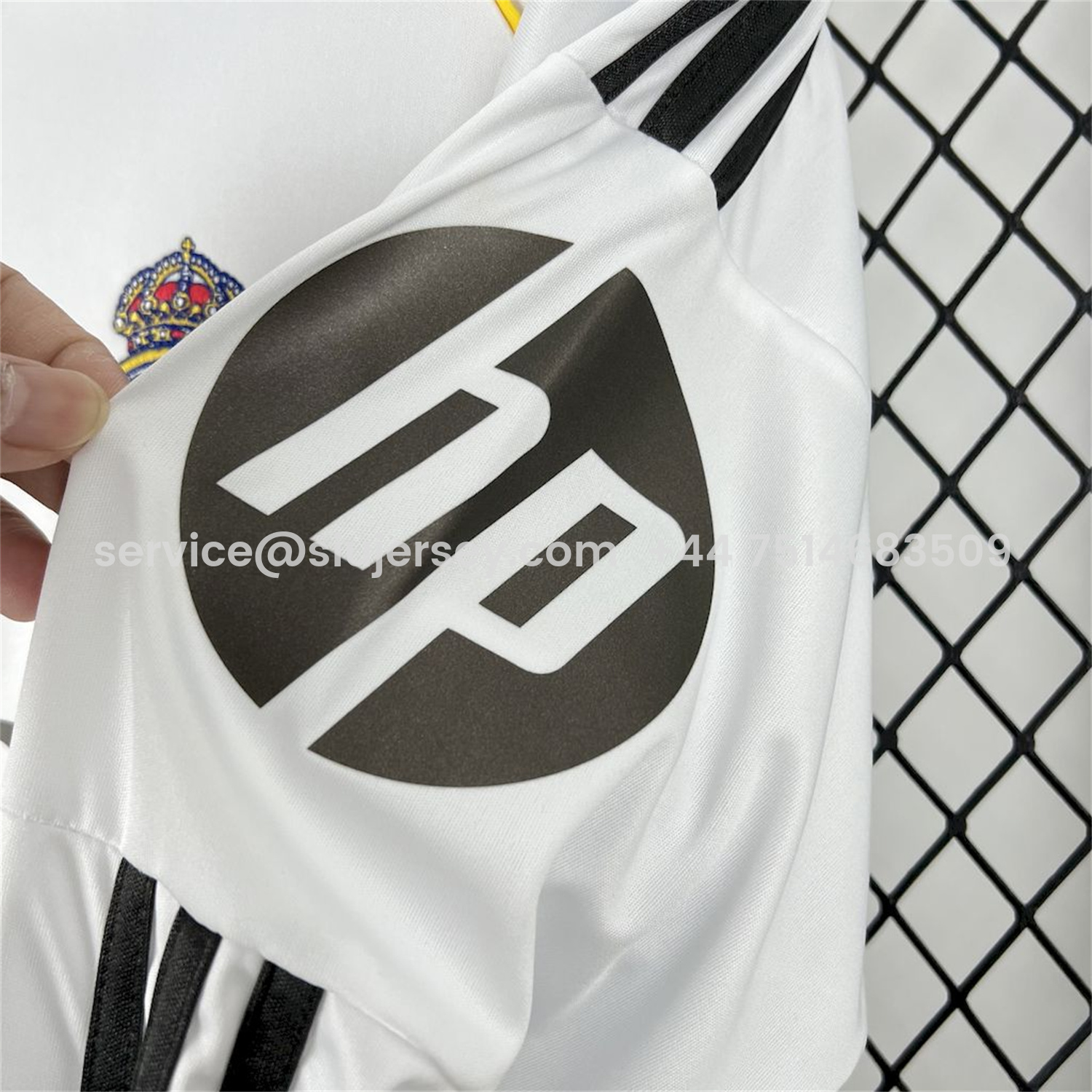 SIUjerseys-Real Madrid 25-26 Home Long Sleeves Jersey - Fans Version