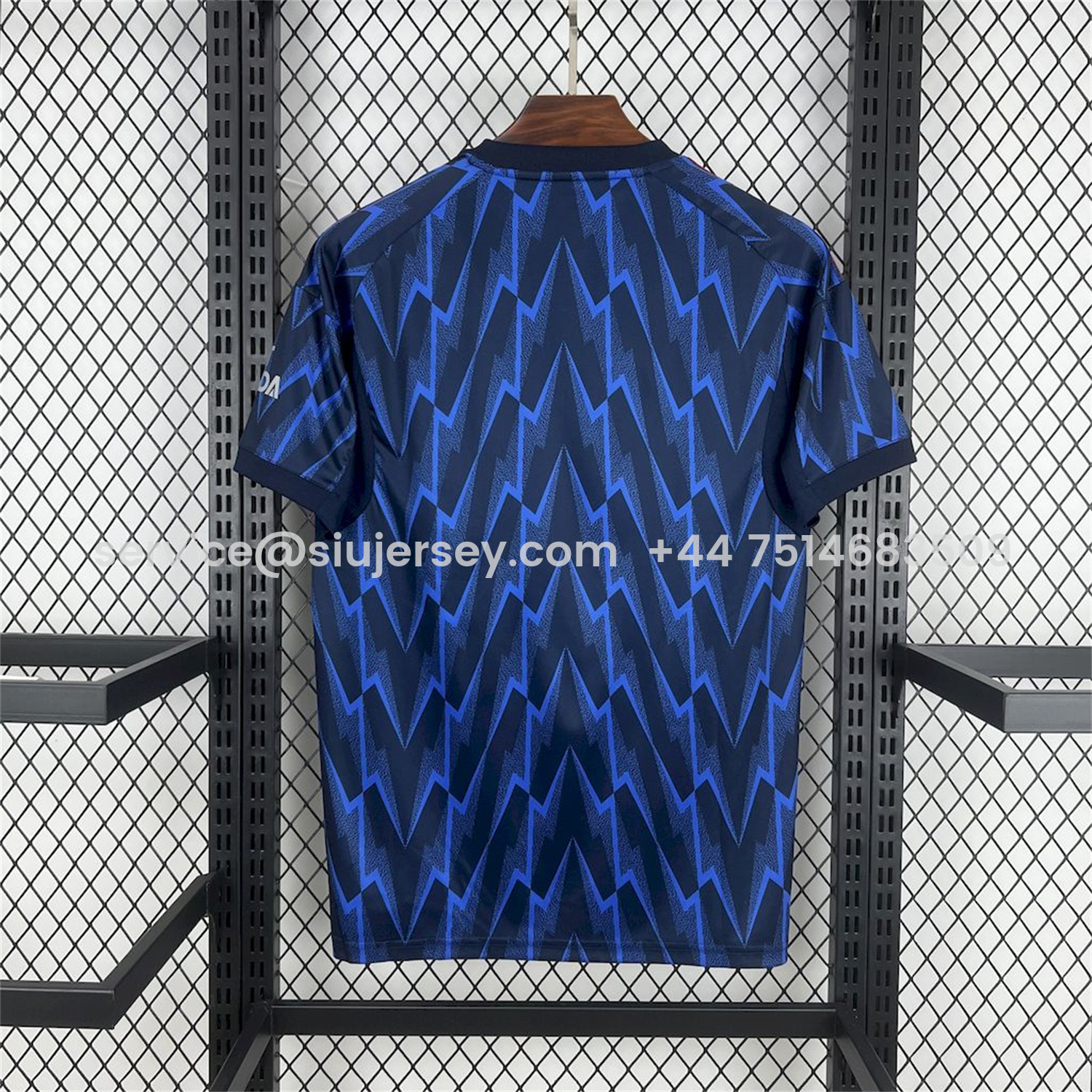 SIUjerseys-Arsenal 25-26 Away Blue Jersey - Fans Version