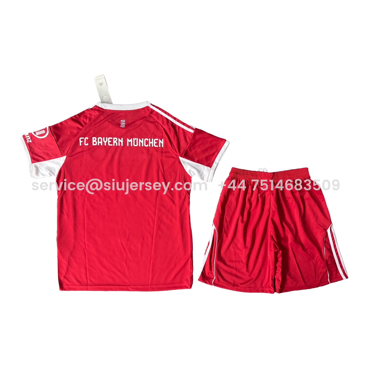 SIUjerseys-Bayern Munich 25-26 Home Men's Adult Jersey Set - Fans Version