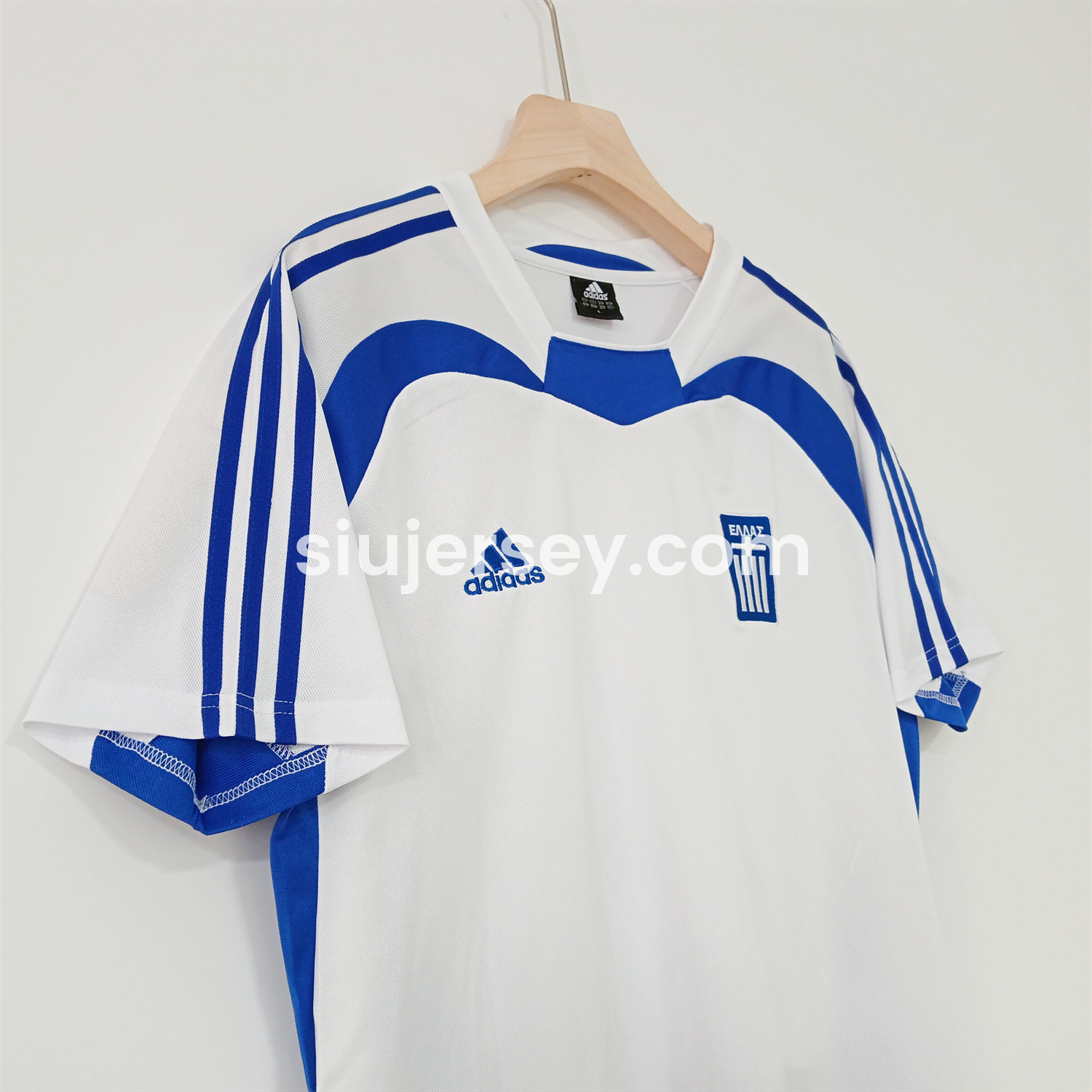 SIUjerseys-Retro Greece 2004 Away Jersey