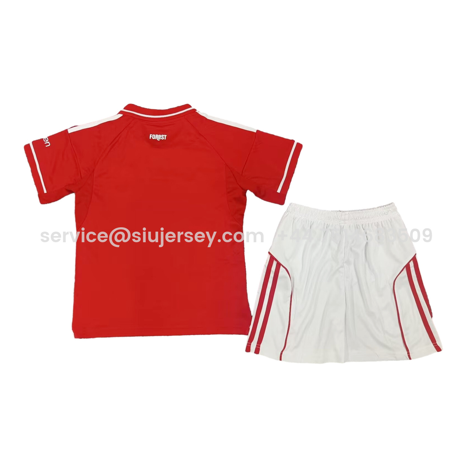 SIUjerseys-Nottingham Forest 25-26 Home Kids Kit