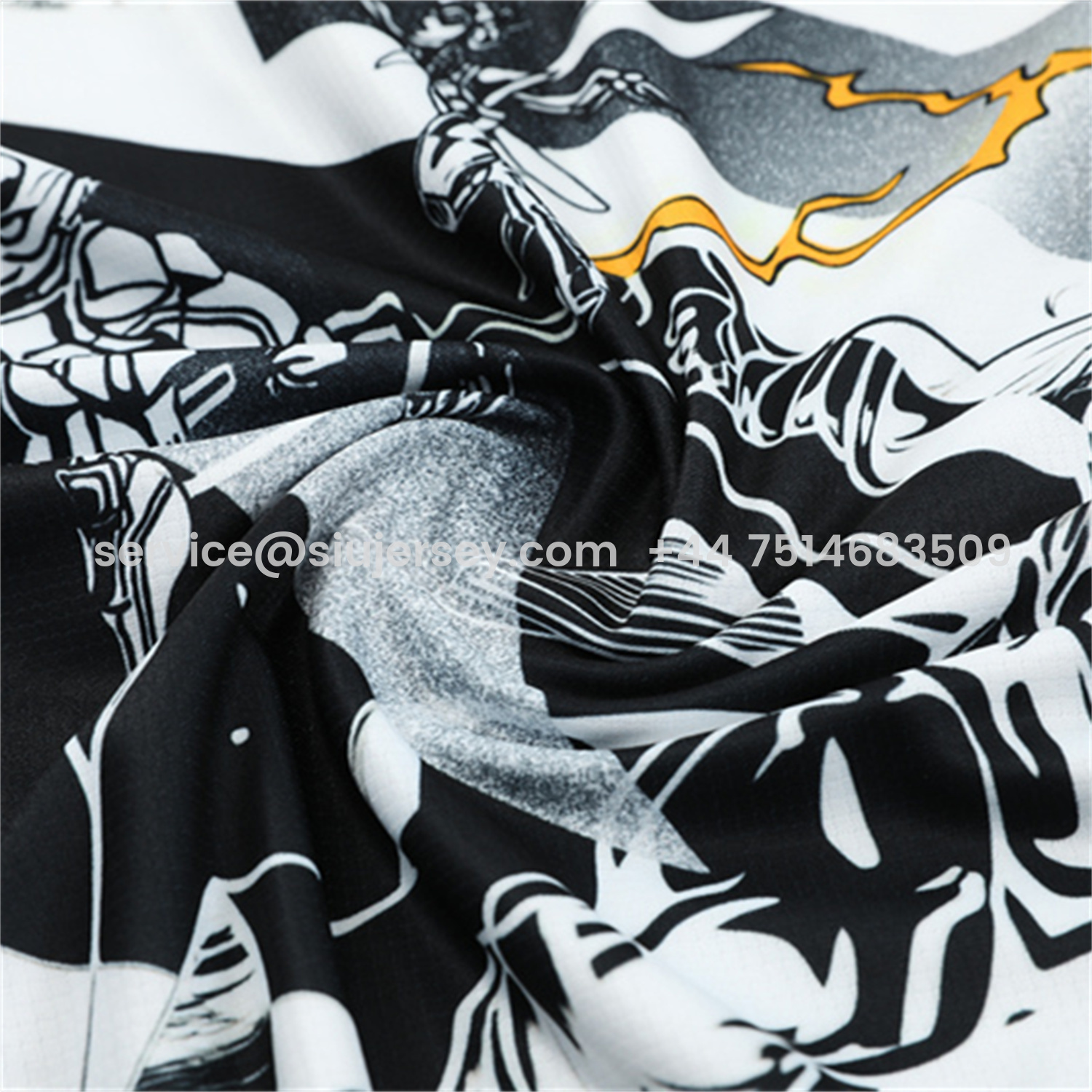 SIUjerseys-Real Madrid 25-26 Thunder Comics Short-Sleeve Training Set - Comic Pattern Top & Shorts