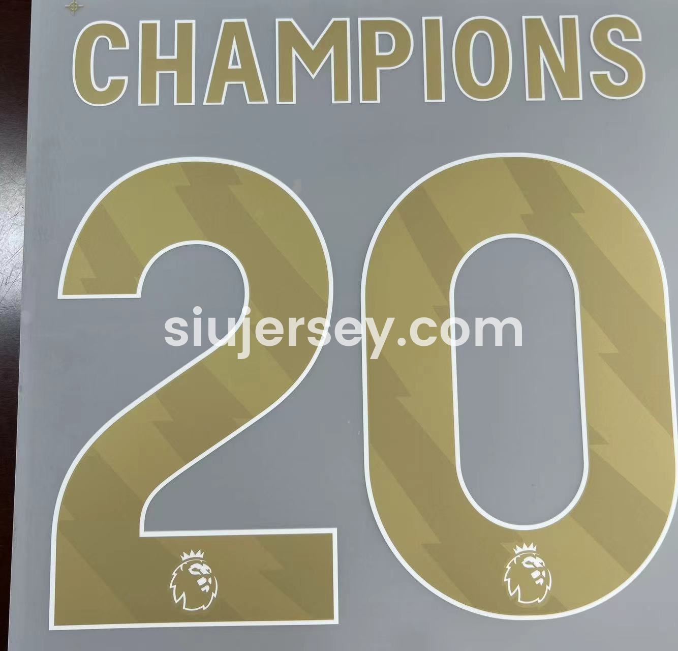 SIUjerseys-Liver.pool 24-25 Home Jersey with Golden Champions Patch - Player Version