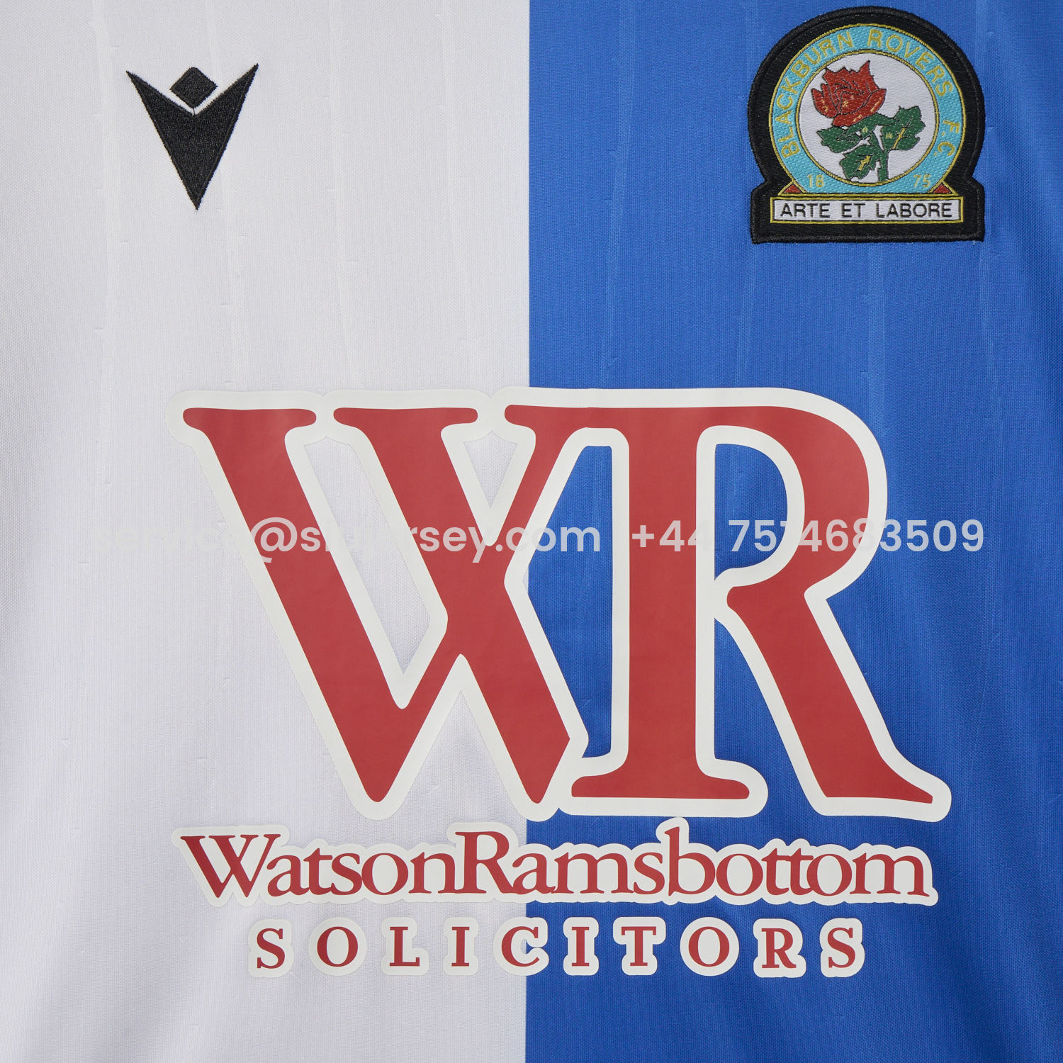 SIUjerseys-Blackburn Rovers 25-26 Home 150th Anniversary Jersey - Fans Version