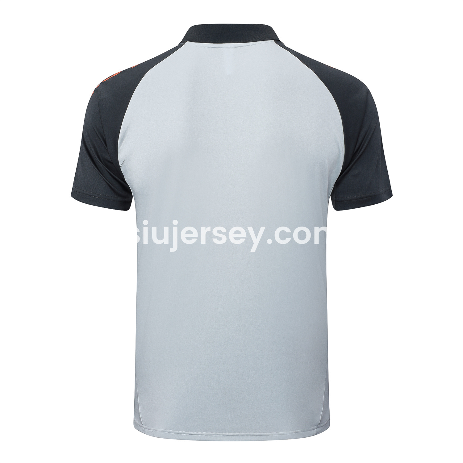 SIUjerseys-Benfica 25-26 POLO Short-Sleeve Training Set - Grey Top and Deep Grey Pants
