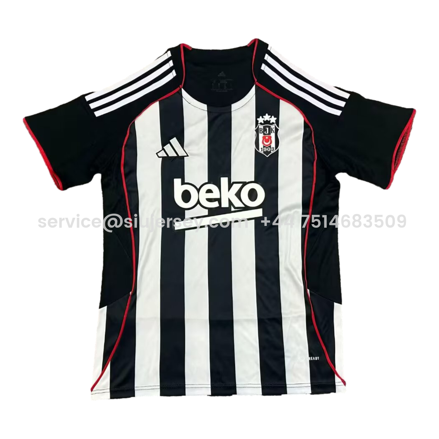 SIUjerseys-Besiktas 25-26 Away Jersey - Fans Version