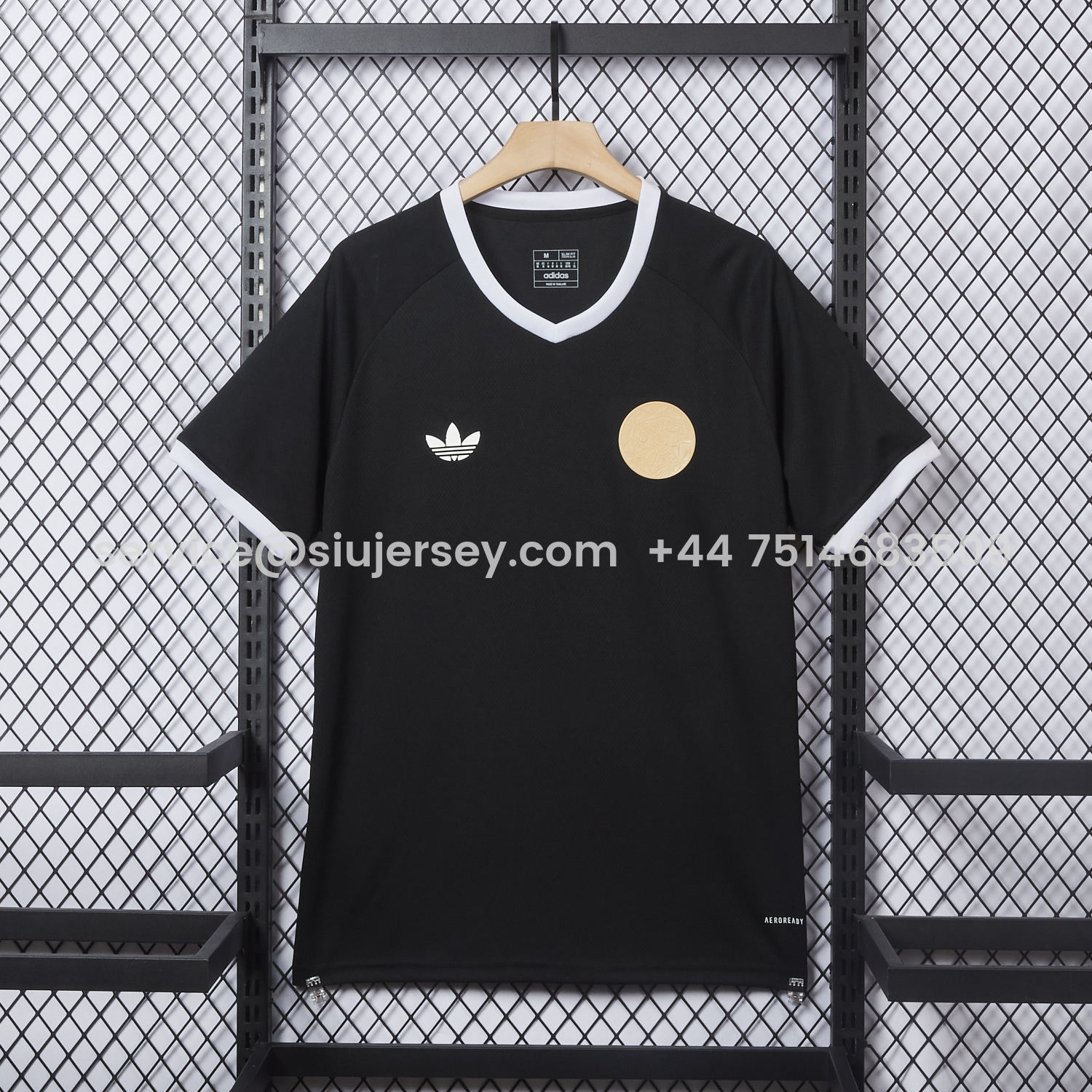 SIUjerseys-Ajax 25-26 Black Special Jersey - Fans Version