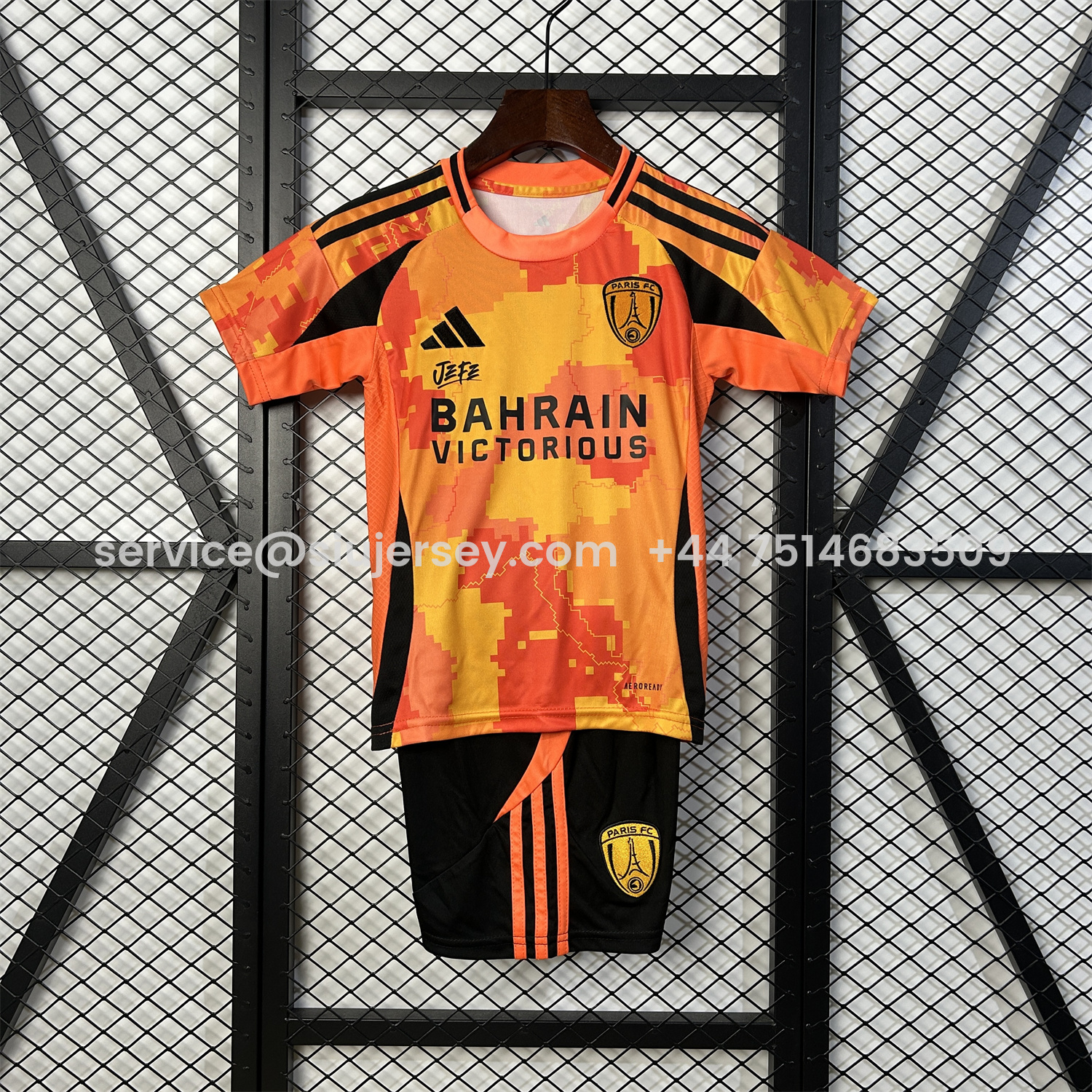 SIUjerseys-Paris FC 25-26 Third Kids Kit