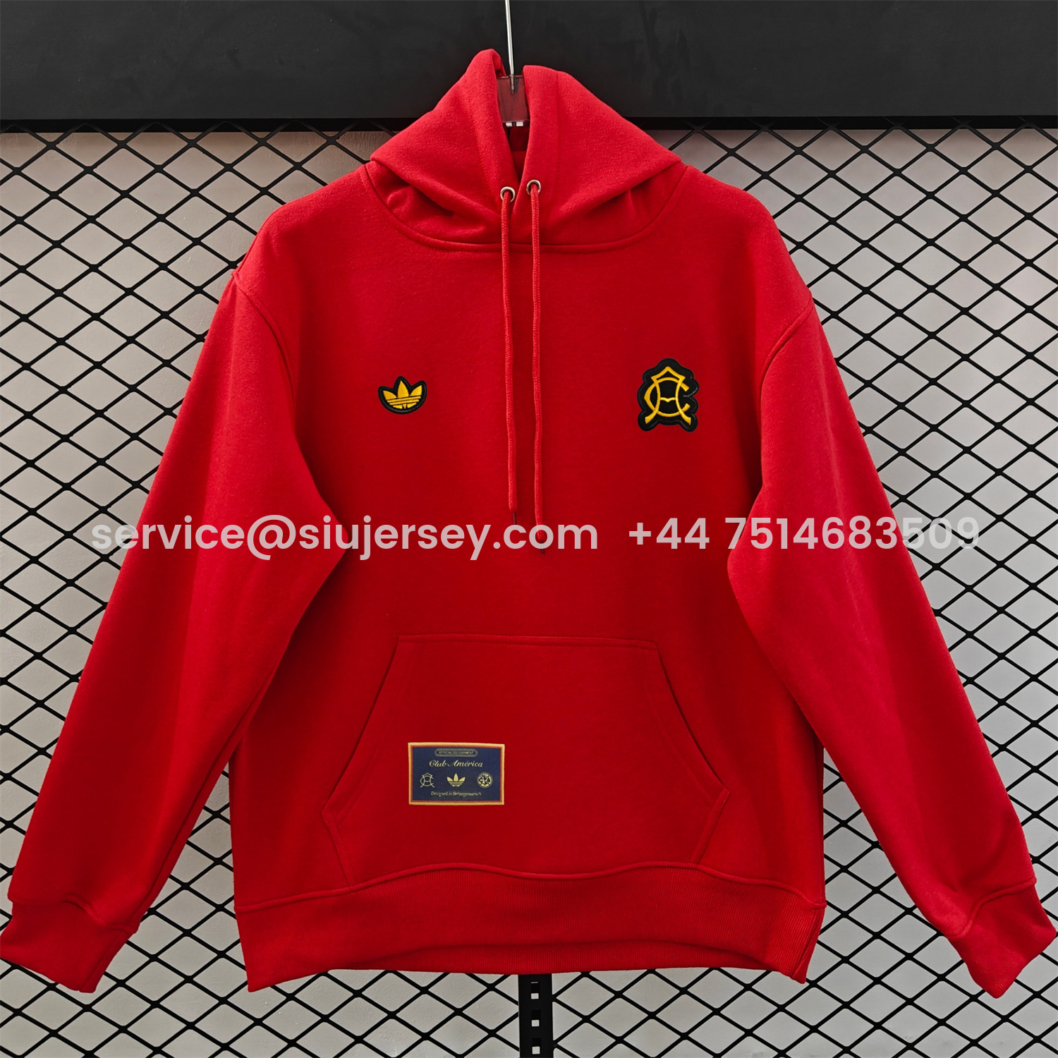 SIUjerseys-Club América 25-26 Originals Terrace Icon Unisex Pullover Hoodie