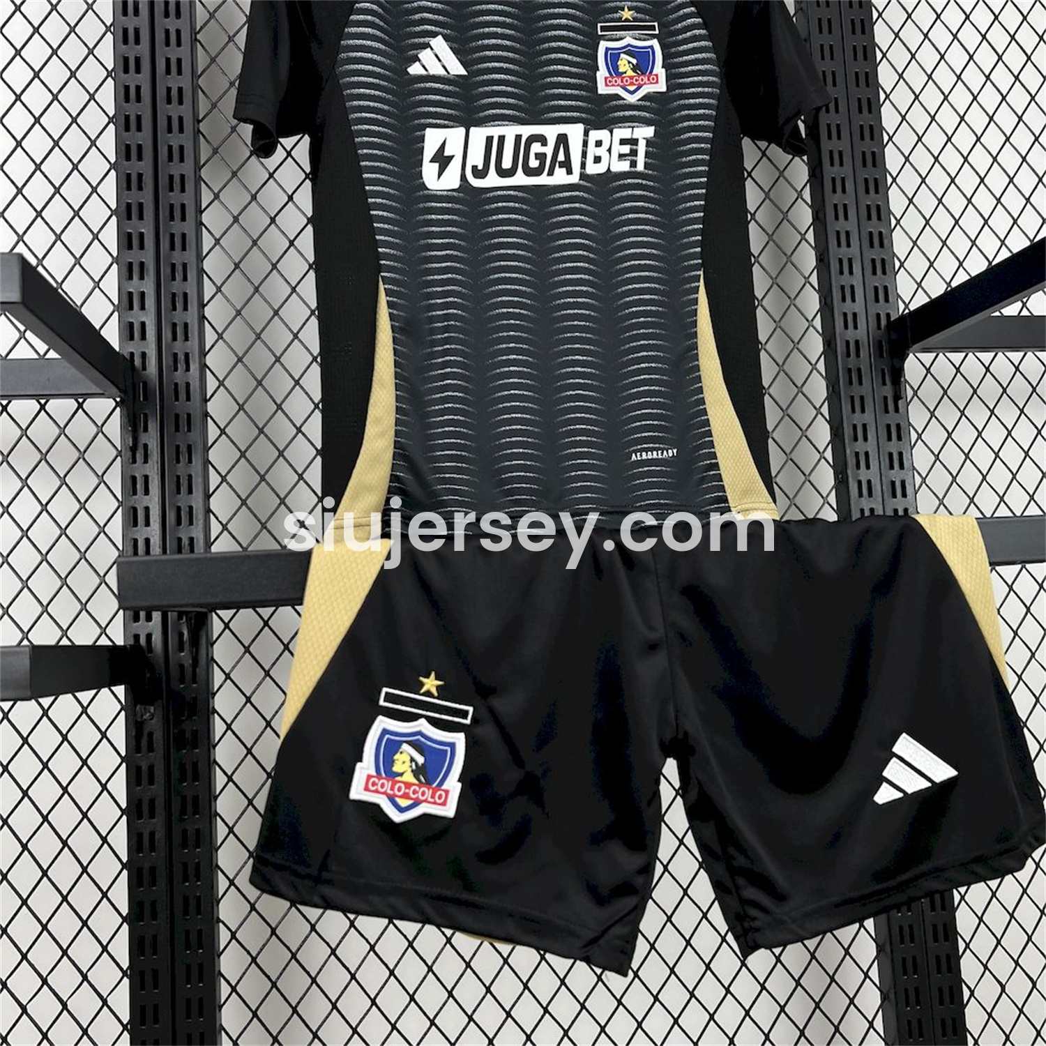 SIUjerseys-Colo Colo 25-26 Away Kids Kit