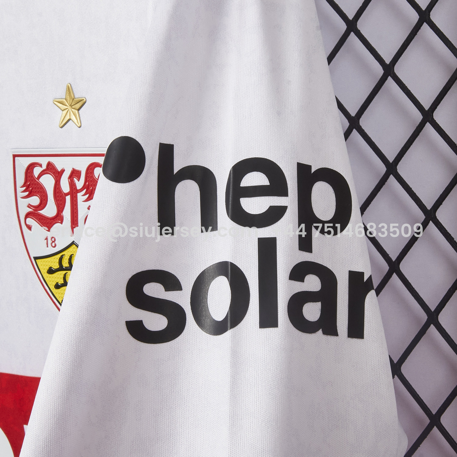 SIUjerseys-VfB Stuttgart 25-26 European Home Long Sleeves Jersey - Fans Version