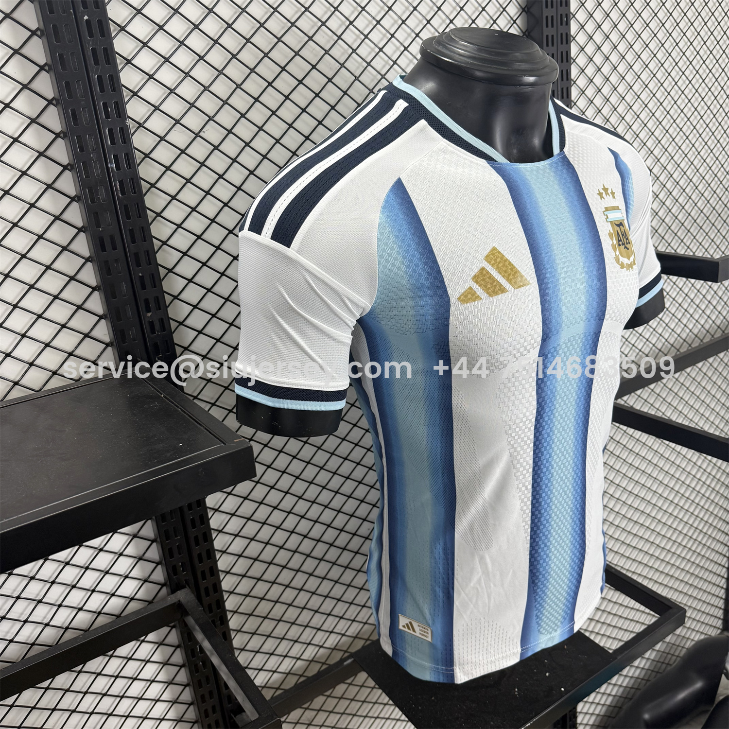 SIUjerseys-Argentina 2026 Home Jersey Without Chest Patch - Player Version