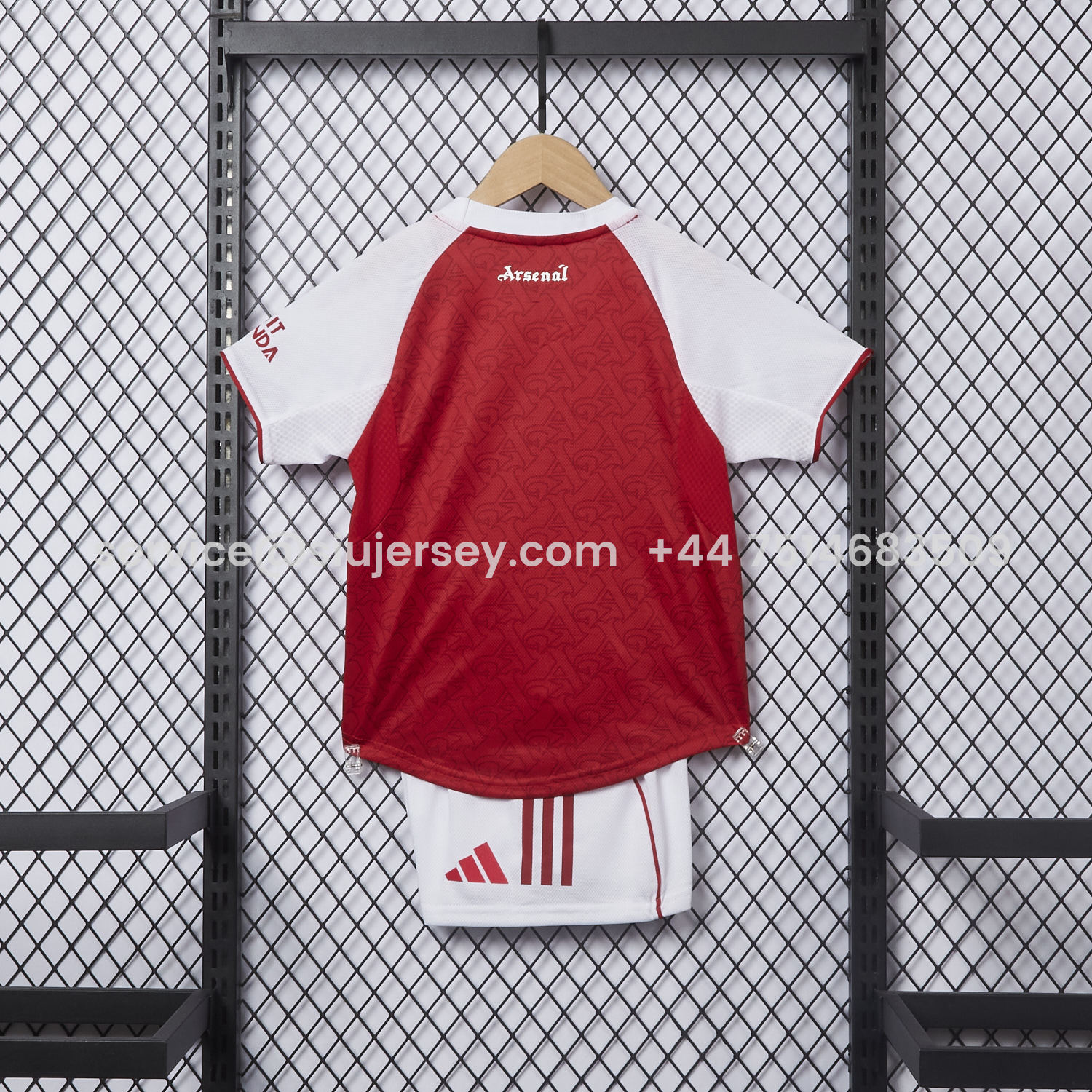 SIUjerseys-Arsenal 25-26 Home Kids Kit - Player Version