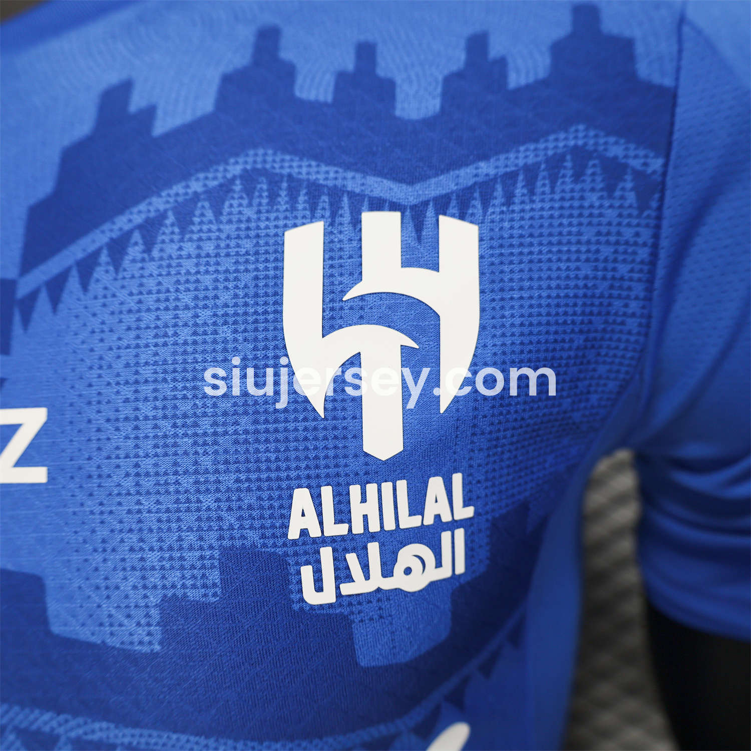 SIUjerseys-Al Hilal Riyadh Crescent 25-26 Club Home Jersey - Player Version