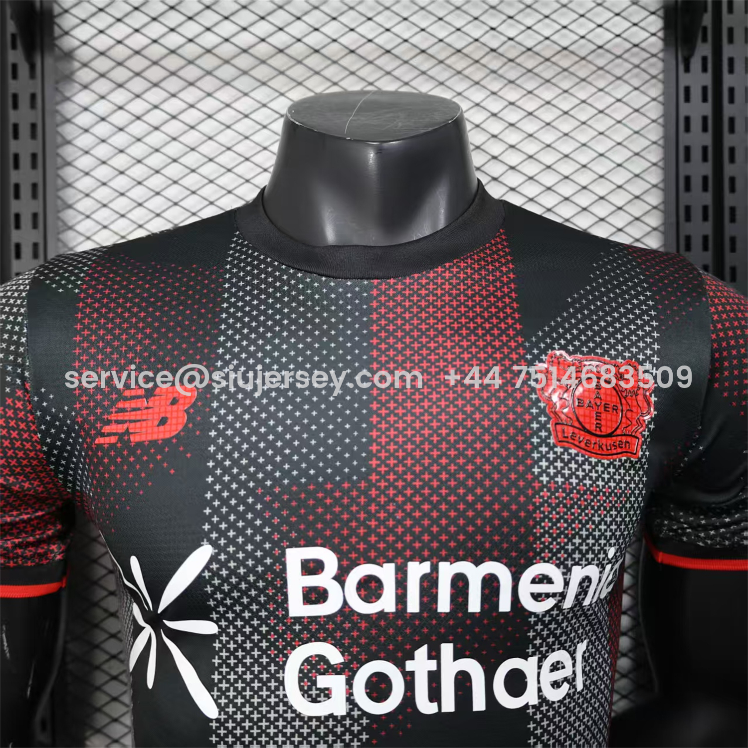 SIUjerseys-Bayer 04 Leverkusen 25-26 Home Jersey - Player Version