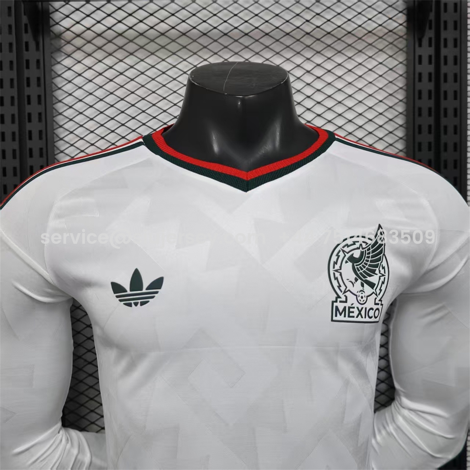 SIUjerseys-Mexico 2026 Away Long Sleeves Jersey - Player Version