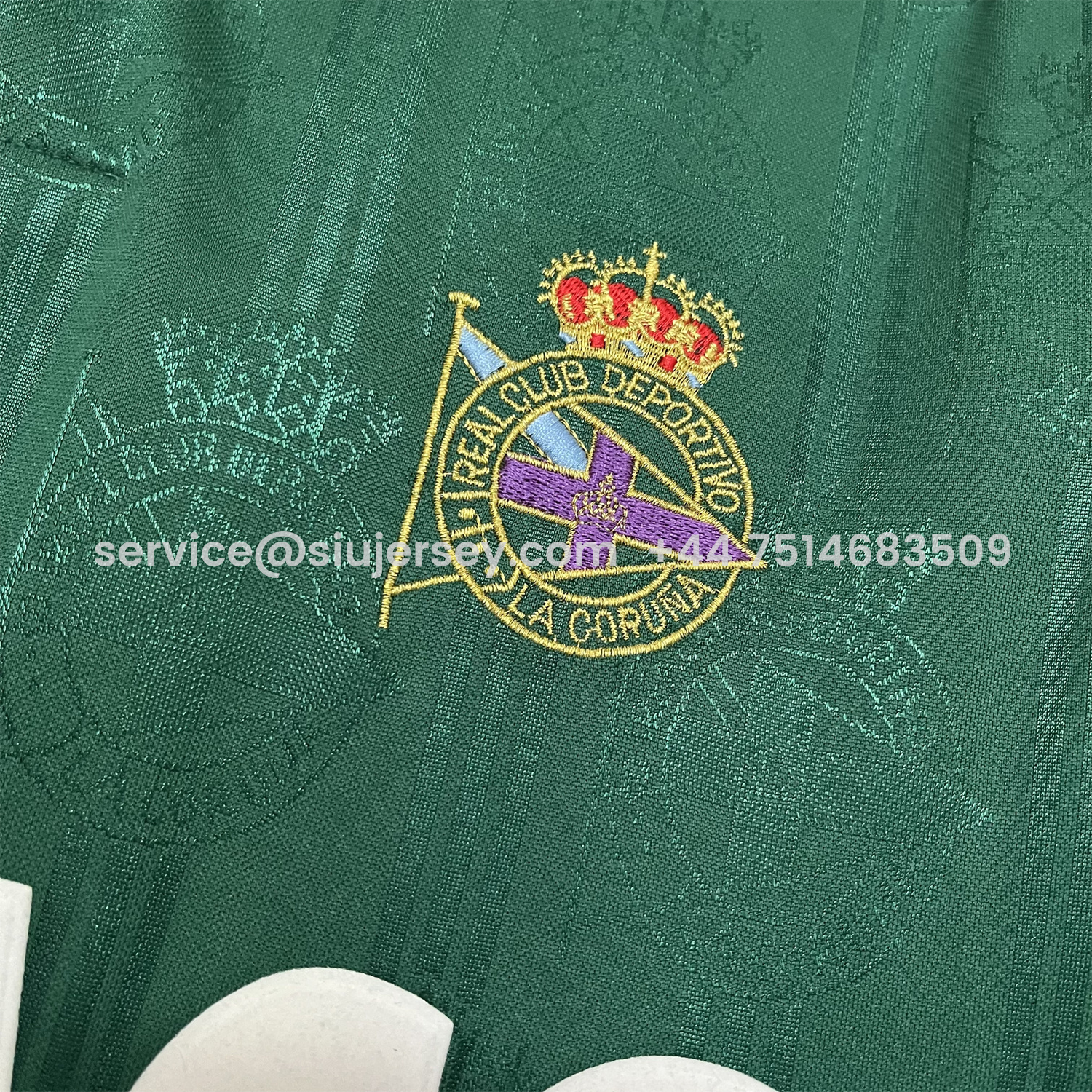 SIUjerseys-Retro Deportivo de La Coruña 1999-00 Away Jersey
