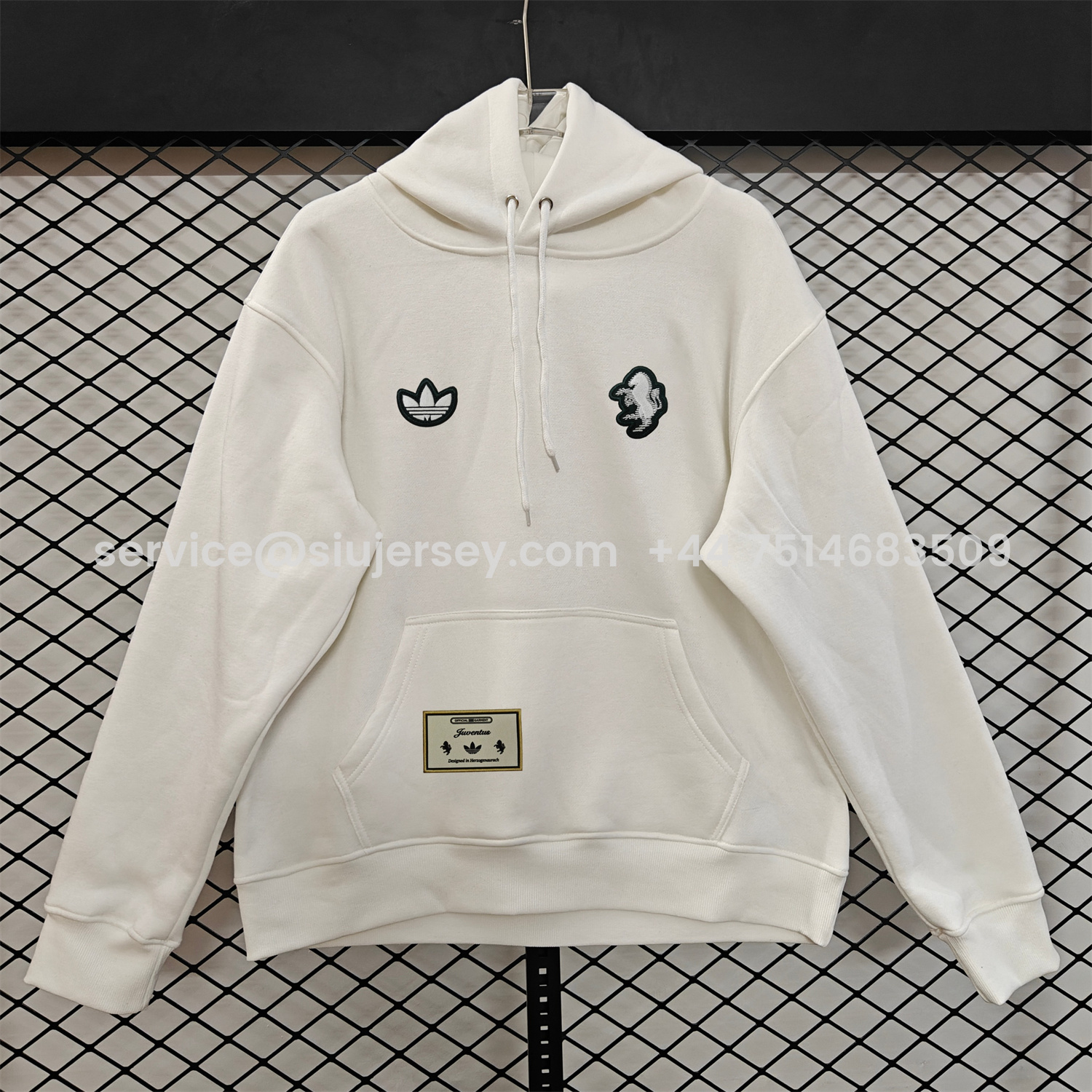 SIUjerseys-Juventus 25-26 Originals Terrace Icon Unisex Pullover Hoodie