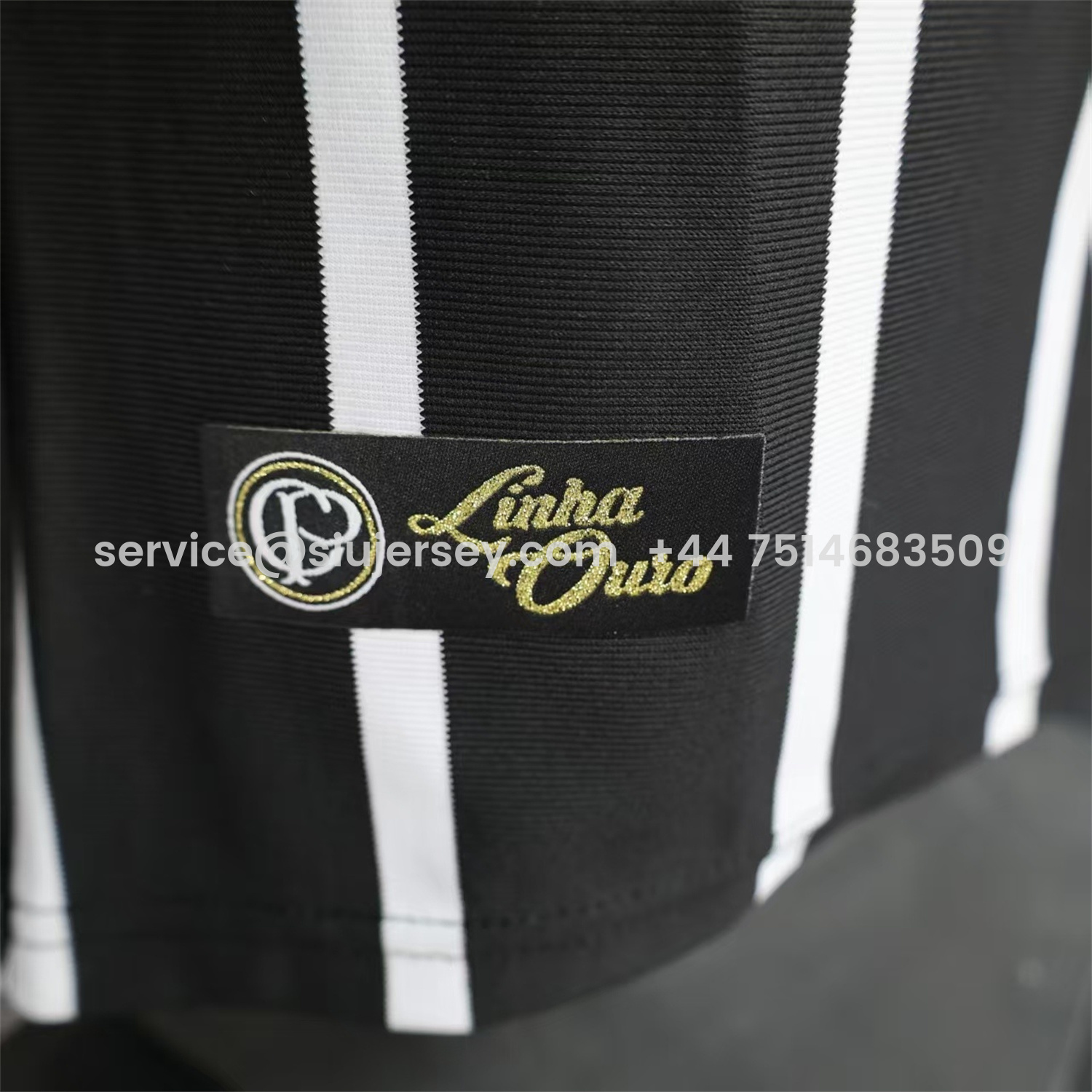 SIUjerseys-Corinthians 25-26 Black And White Special Jersey - Player Version