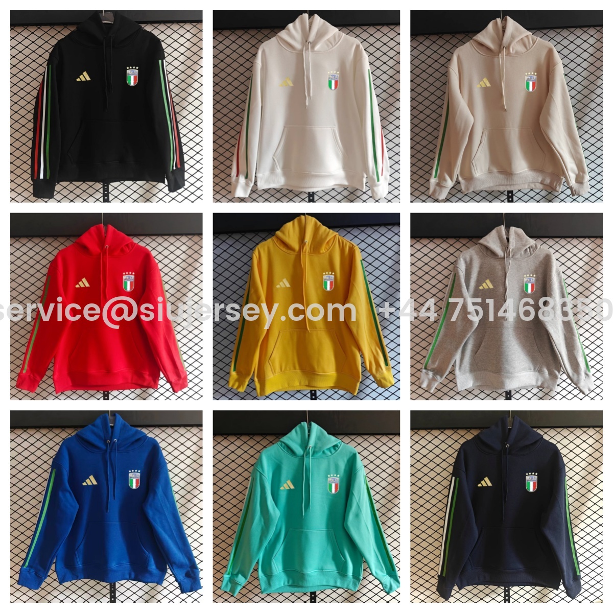 SIUjerseys-Italy 2026 Home Unisex Pullover Hoodie