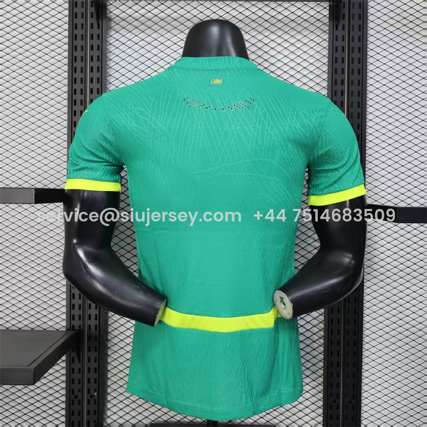 SIUjerseys-Senegal 2026 Away Double Stars Jersey - Player Version