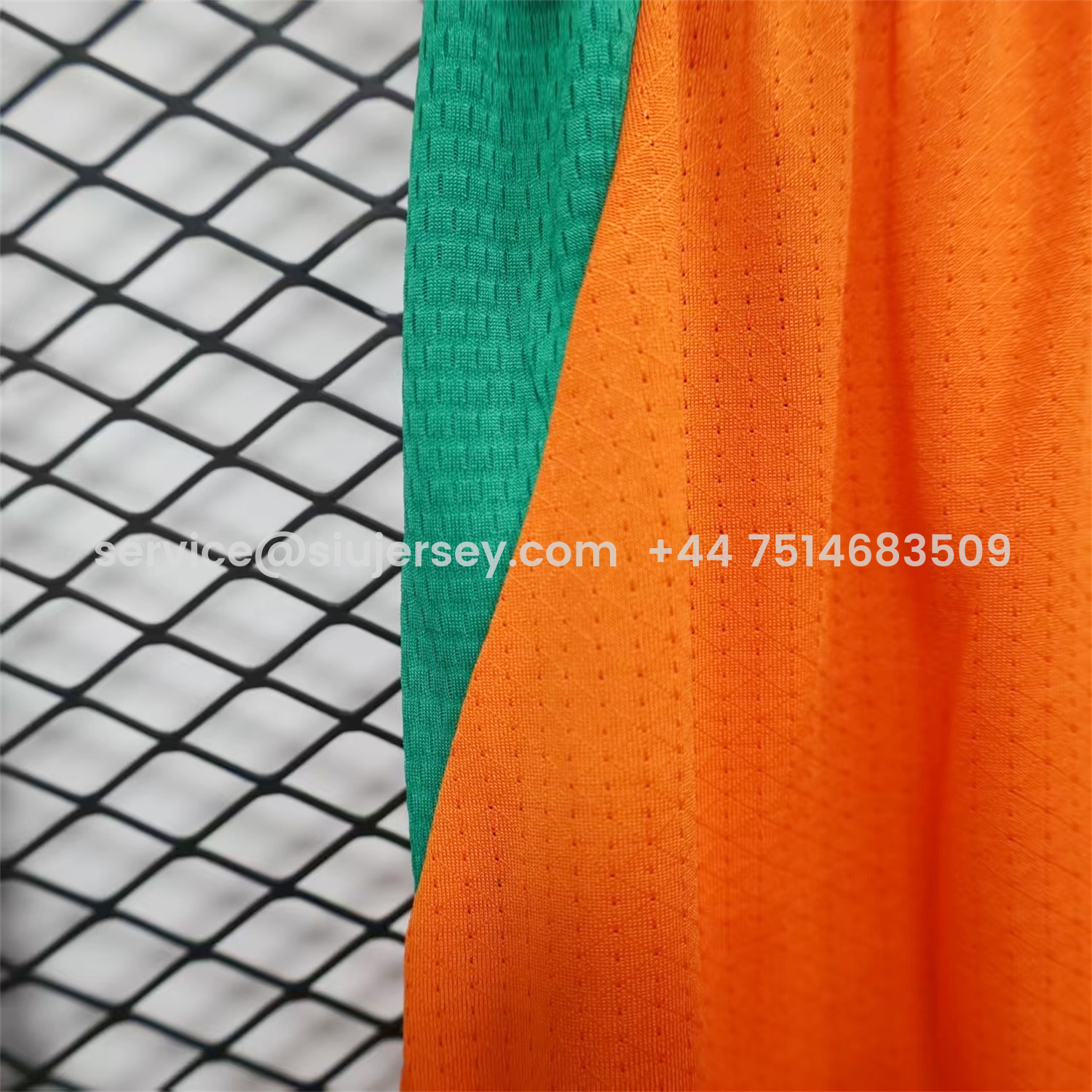 SIUjerseys-Ivory Coast 2026 Orange Shorts - Player Version