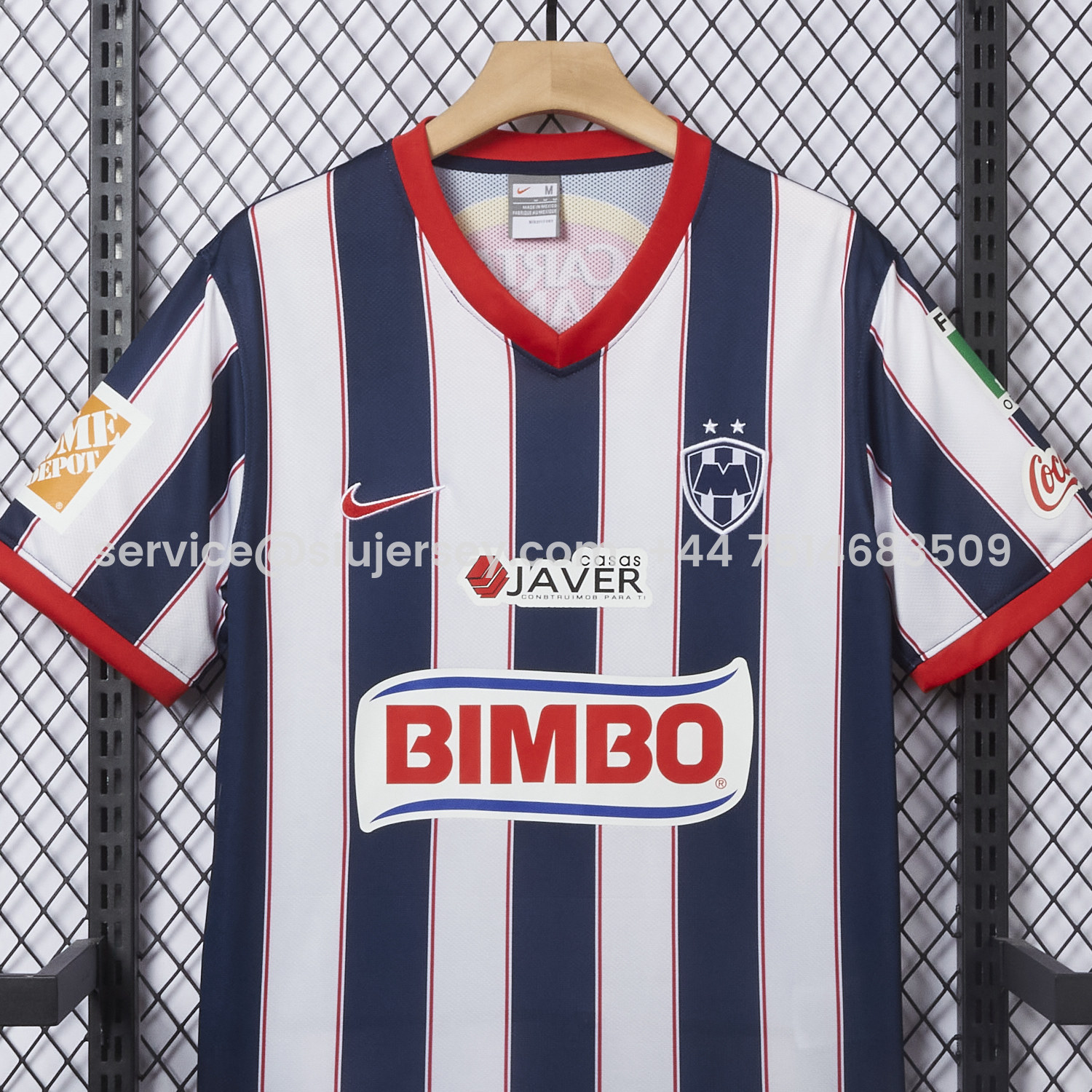 SIUjerseys-Retro Rayados Monterrey 09-10 Home Jersey