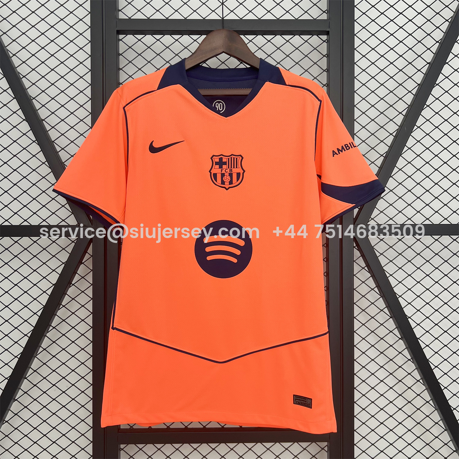 SIUjerseys-Barcelona 25-26 Third Jersey - Fans Version