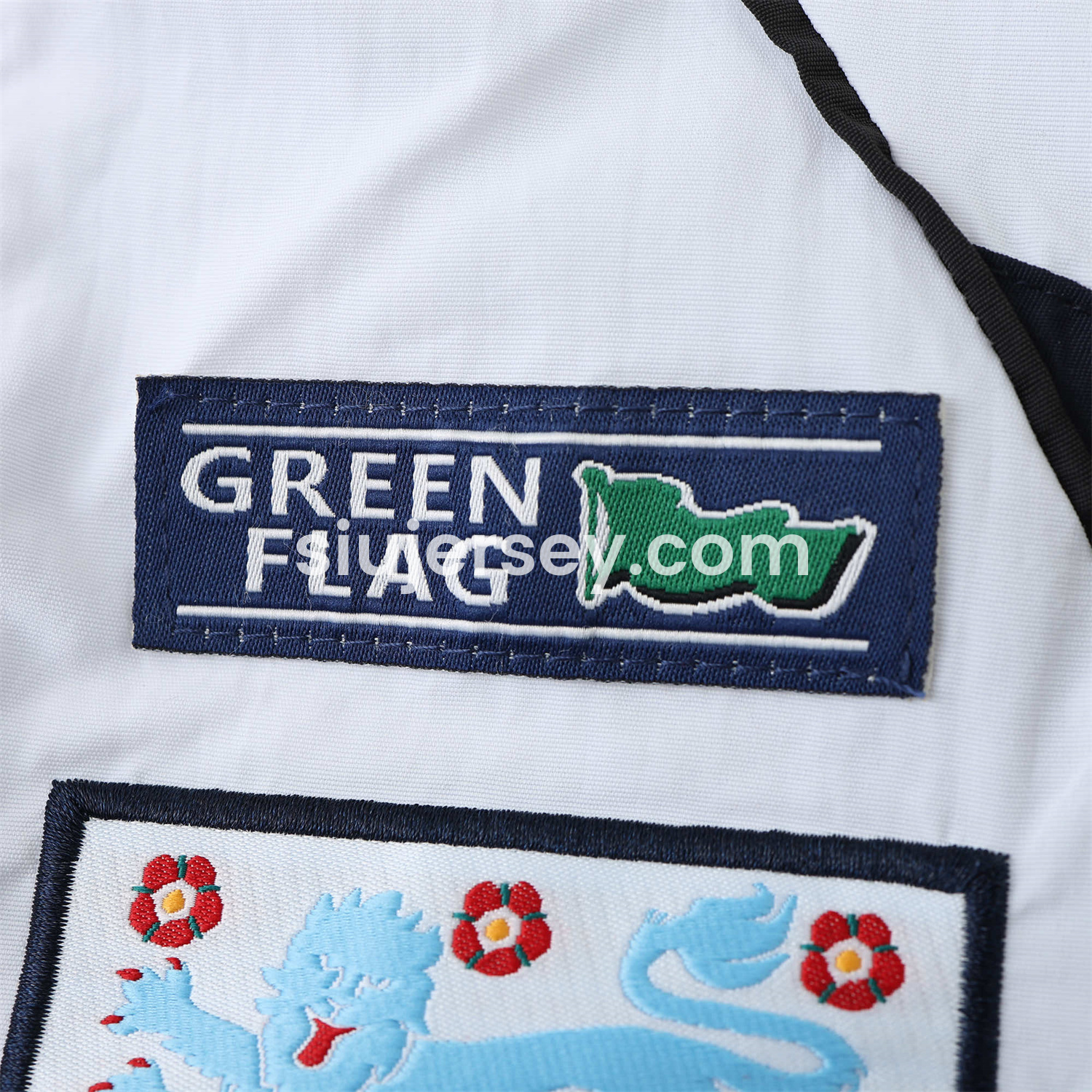 SIUjerseys-Retro England 1998 White Windbreaker