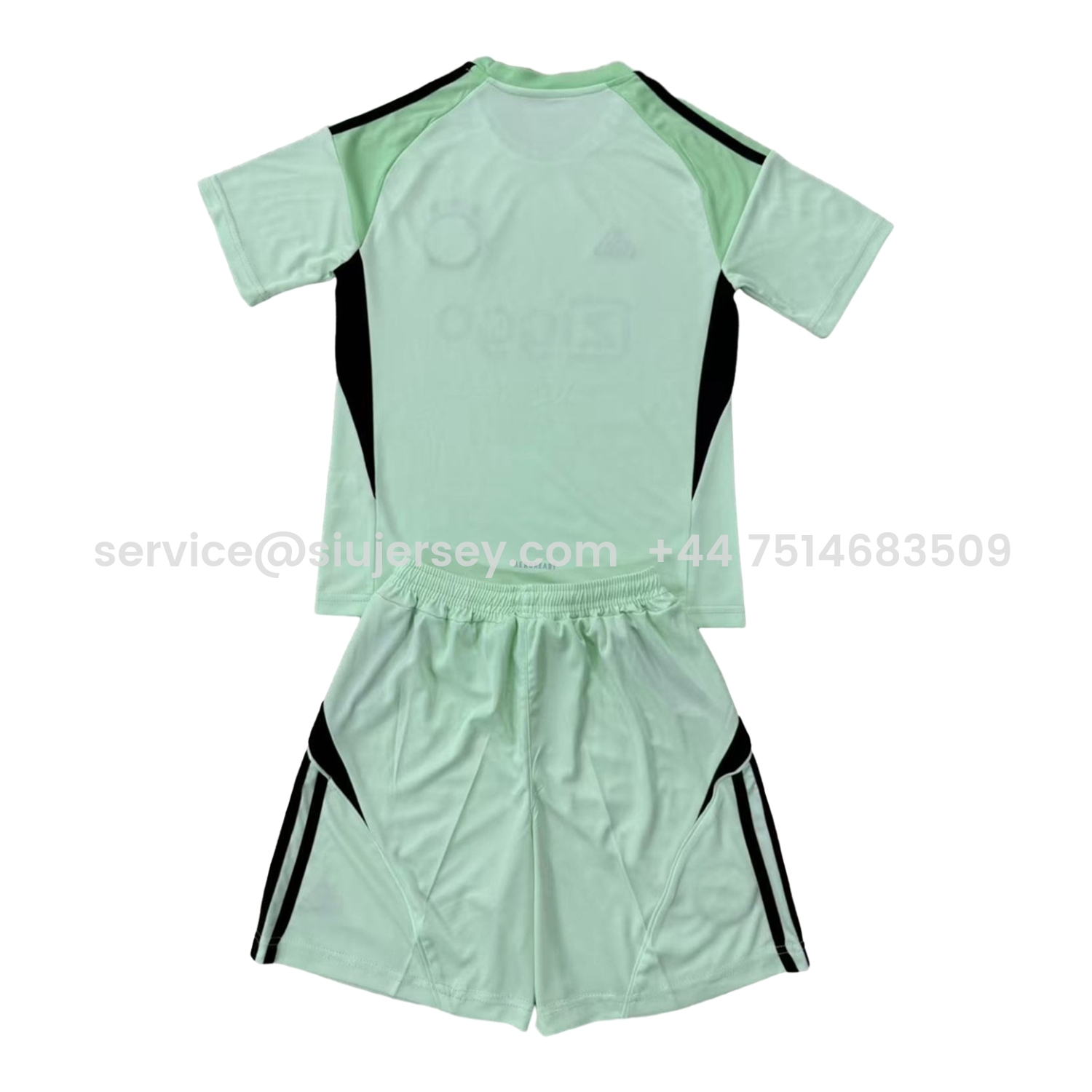 SIUjerseys-Ajax 25-26 Green Goalkeeper Kids Kit