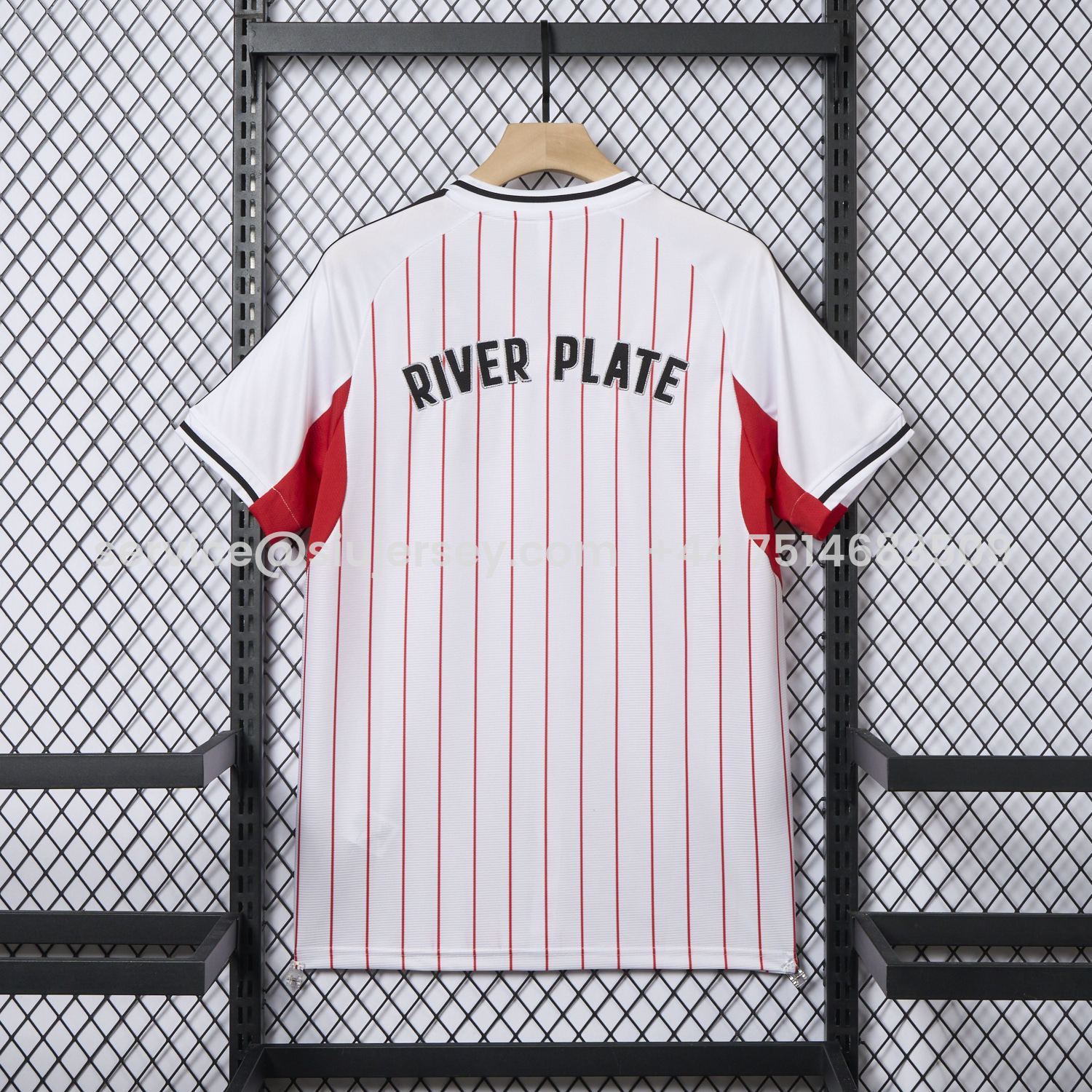 SIUjerseys-River Plate 25-26 White Baseball Jersey
