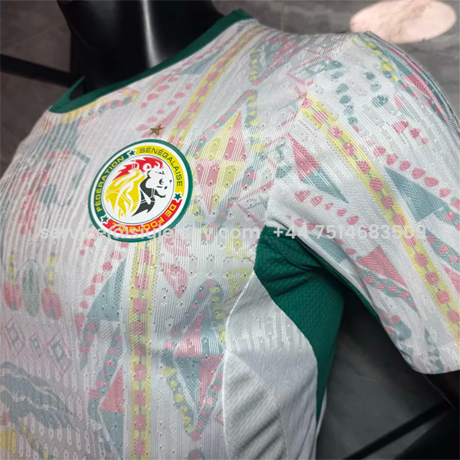 SIUjerseys-Senegal 25-26 Home White Jersey - Player Version