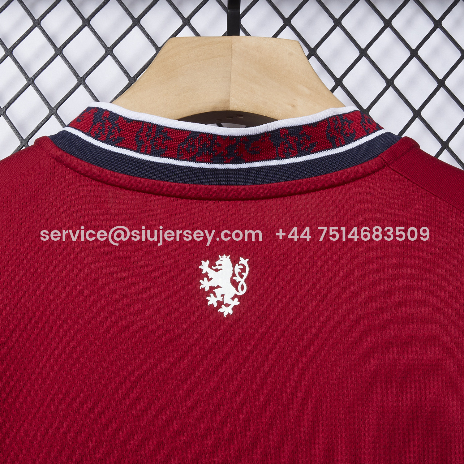 SIUjerseys-Czech Republic 2026 Home Jersey - Fans Version