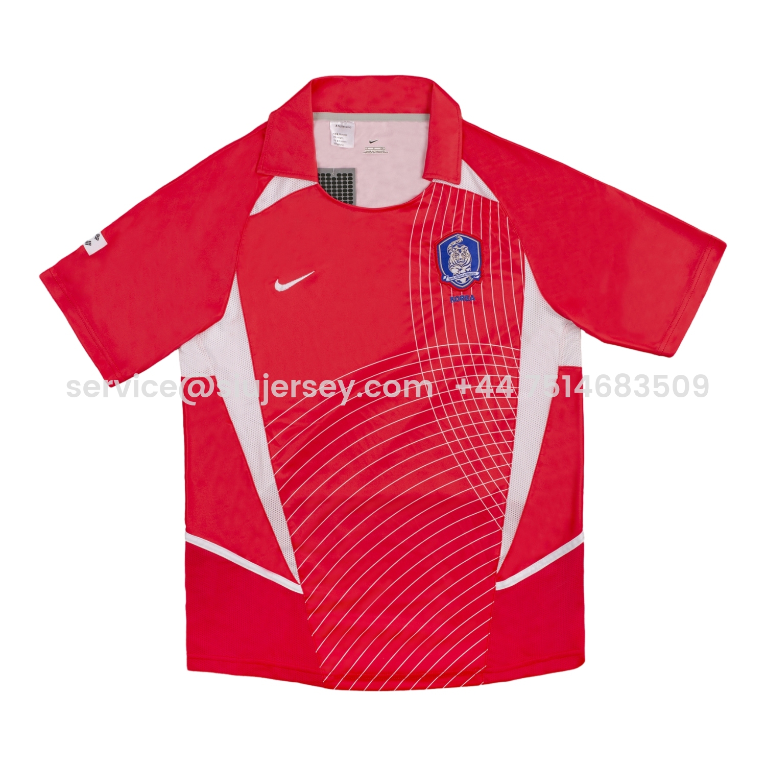 SIUjerseys-Retro South Korea 2002 Home Jersey