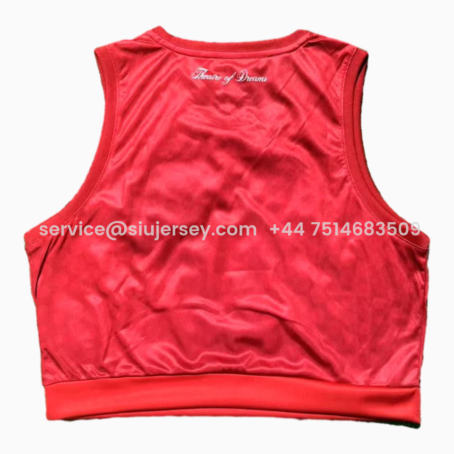SIUjerseys-Women's Manchester United 25-26 Home Yoga Vest