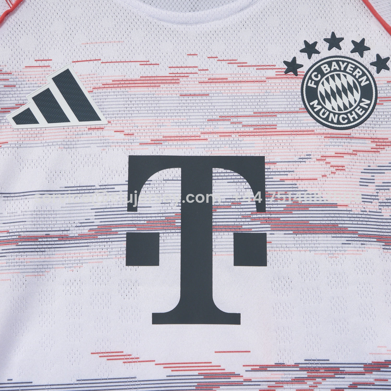 SIUjerseys-Bayern Munich 25-26 Away Kids Kit - Player Version