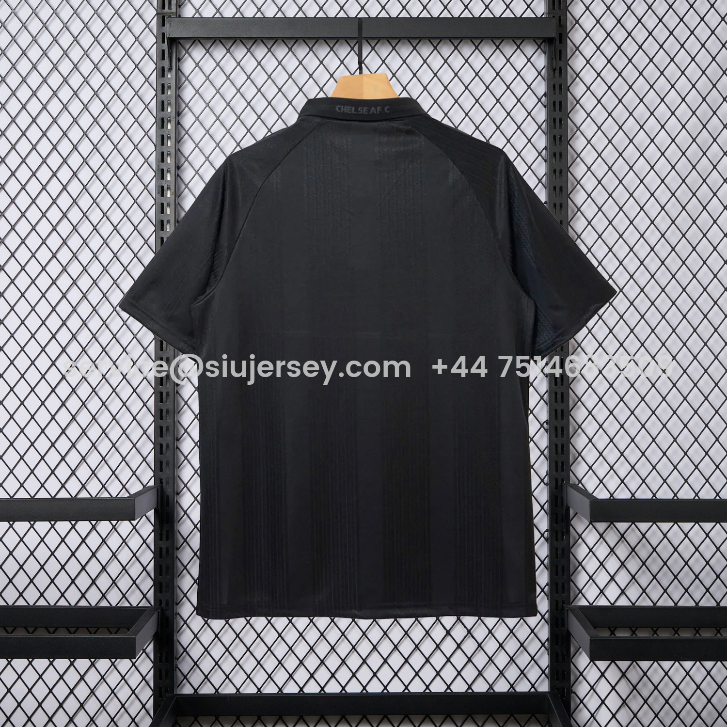 SIUjerseys-Retro C.H.E.L.S.E.A 1998 Pure Black Special Jersey