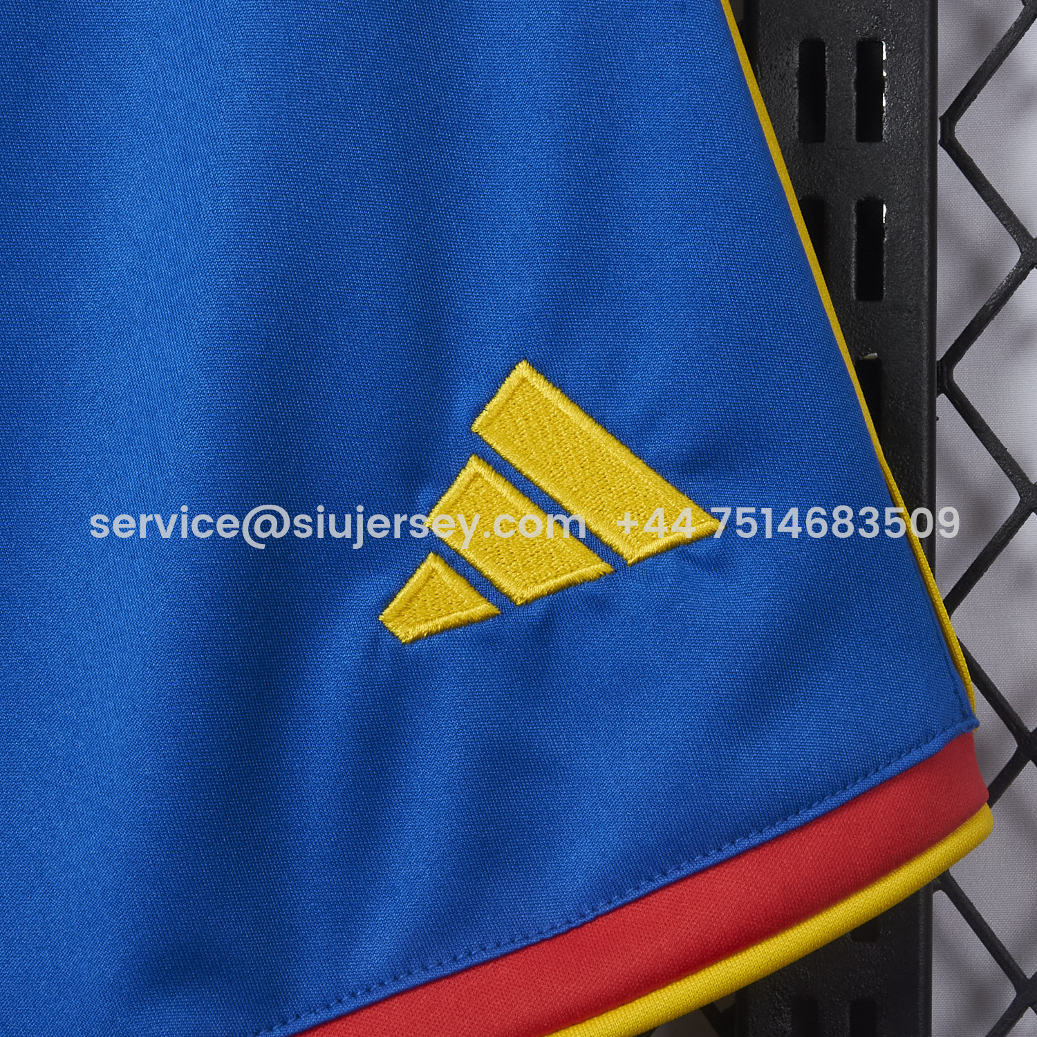 SIUjerseys-Colombia 2026 Home Blue Shorts - Fans Version
