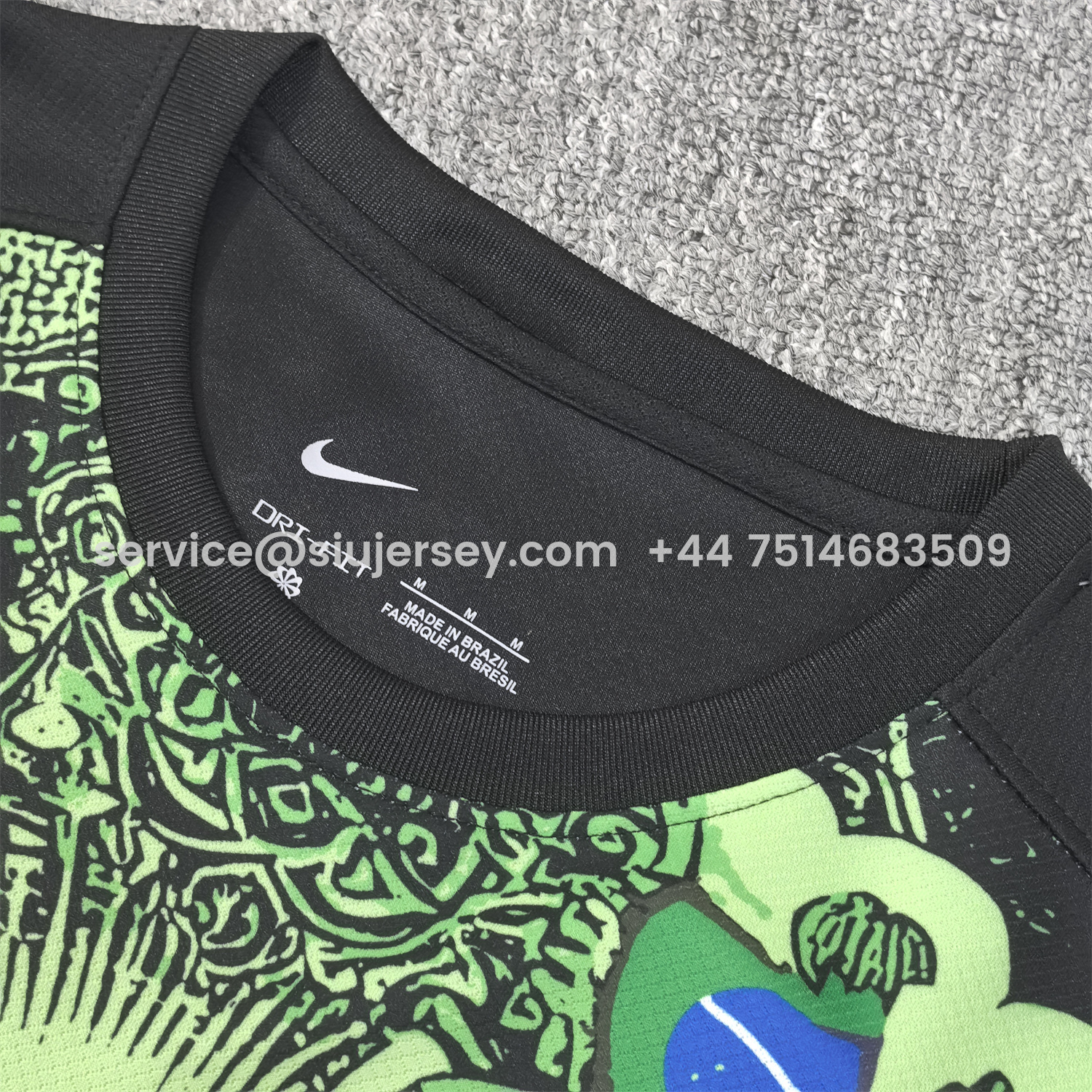 SIUjerseys-Brazil 25-26 Jesus Green Special Jersey - Fans Version