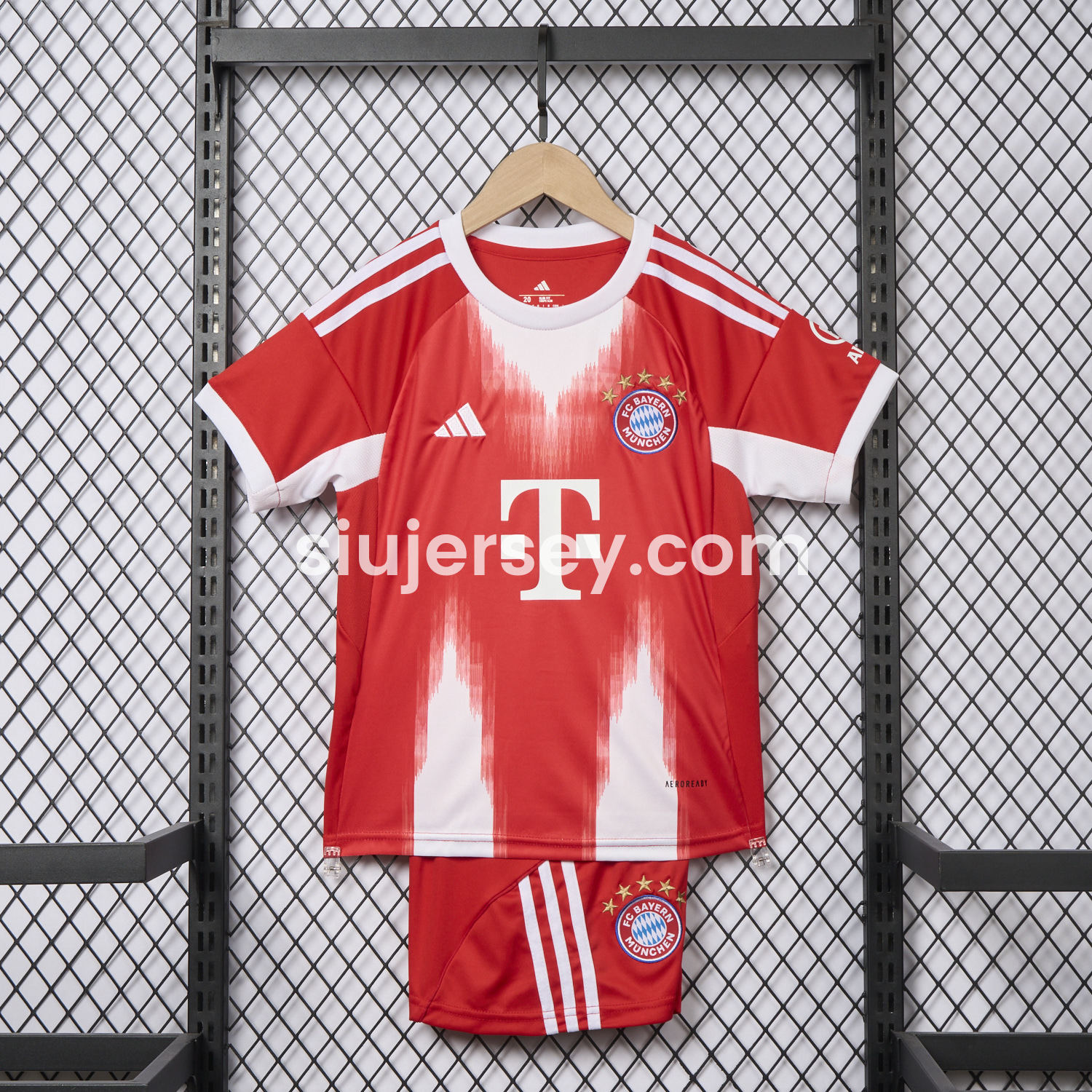SIUjerseys-Bayern Munich 25-26 Home Kids Kit