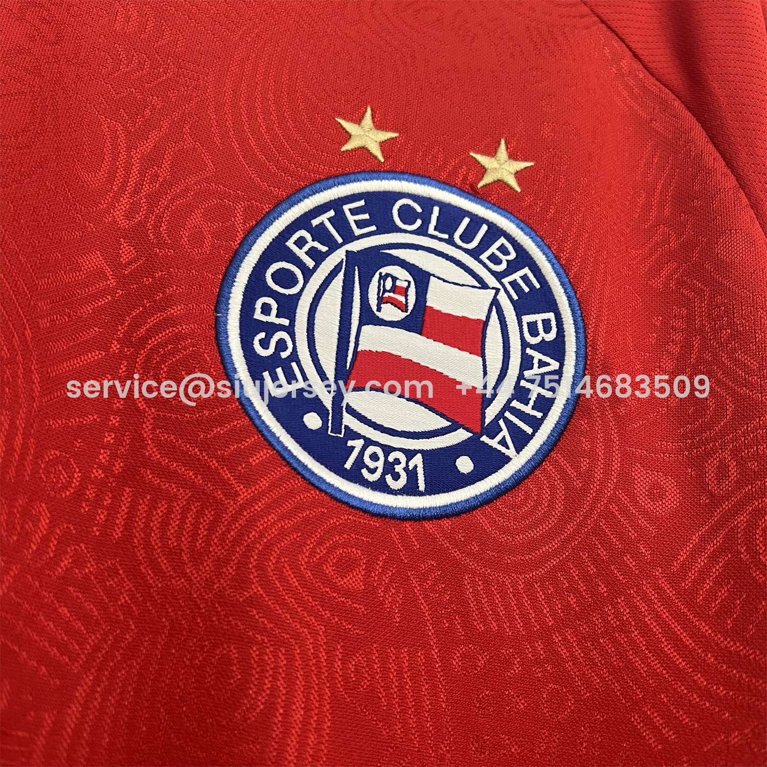 SIUjerseys-Bahia 25-26 Goalkeeper Red Jersey - Fans Version