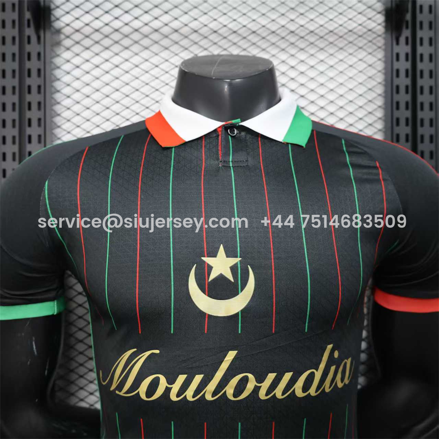 SIUjerseys-Club Deportivo Palestino Palestine 25-26 Black Special Jersey - Player Version