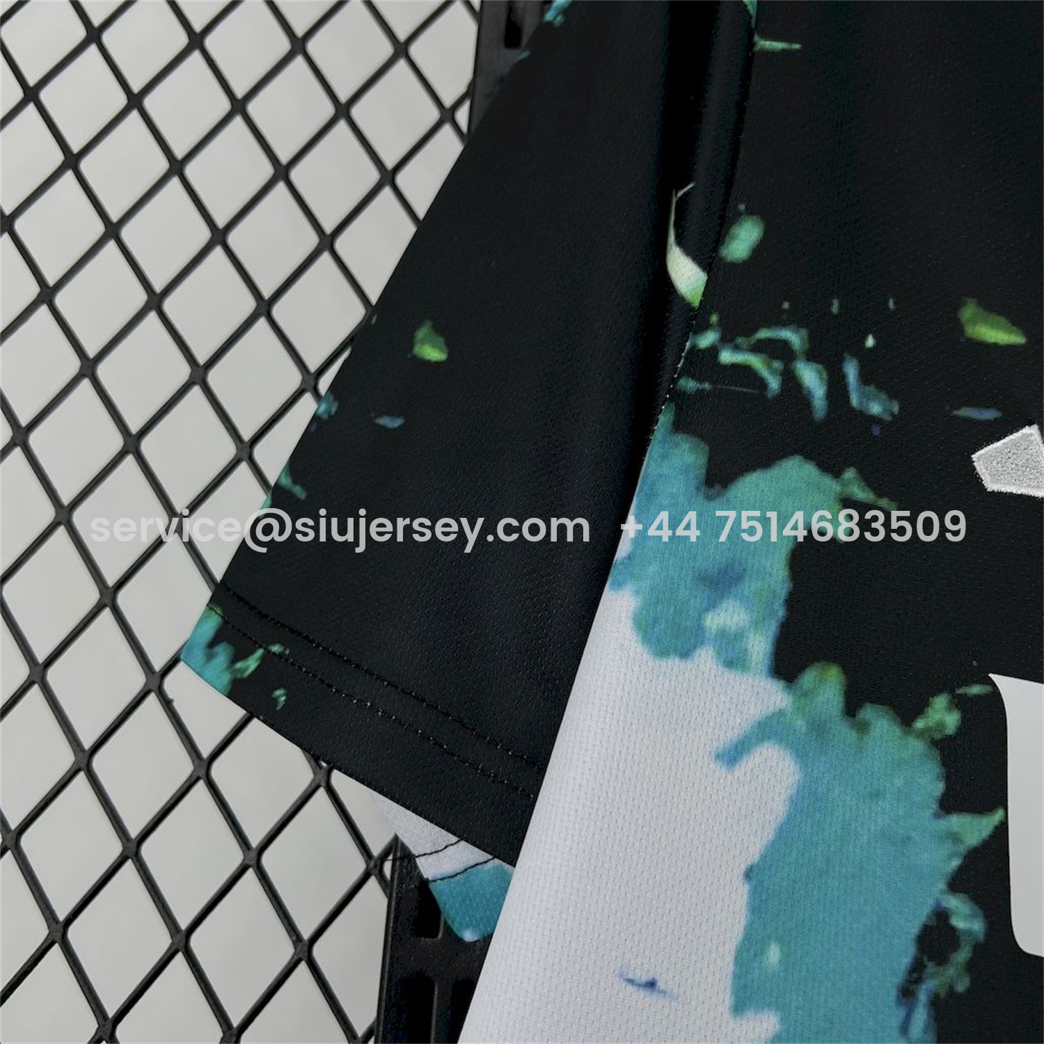 SIUjerseys-Real Madrid 25-26 Black Green Colorful Training Jersey - Fans Version