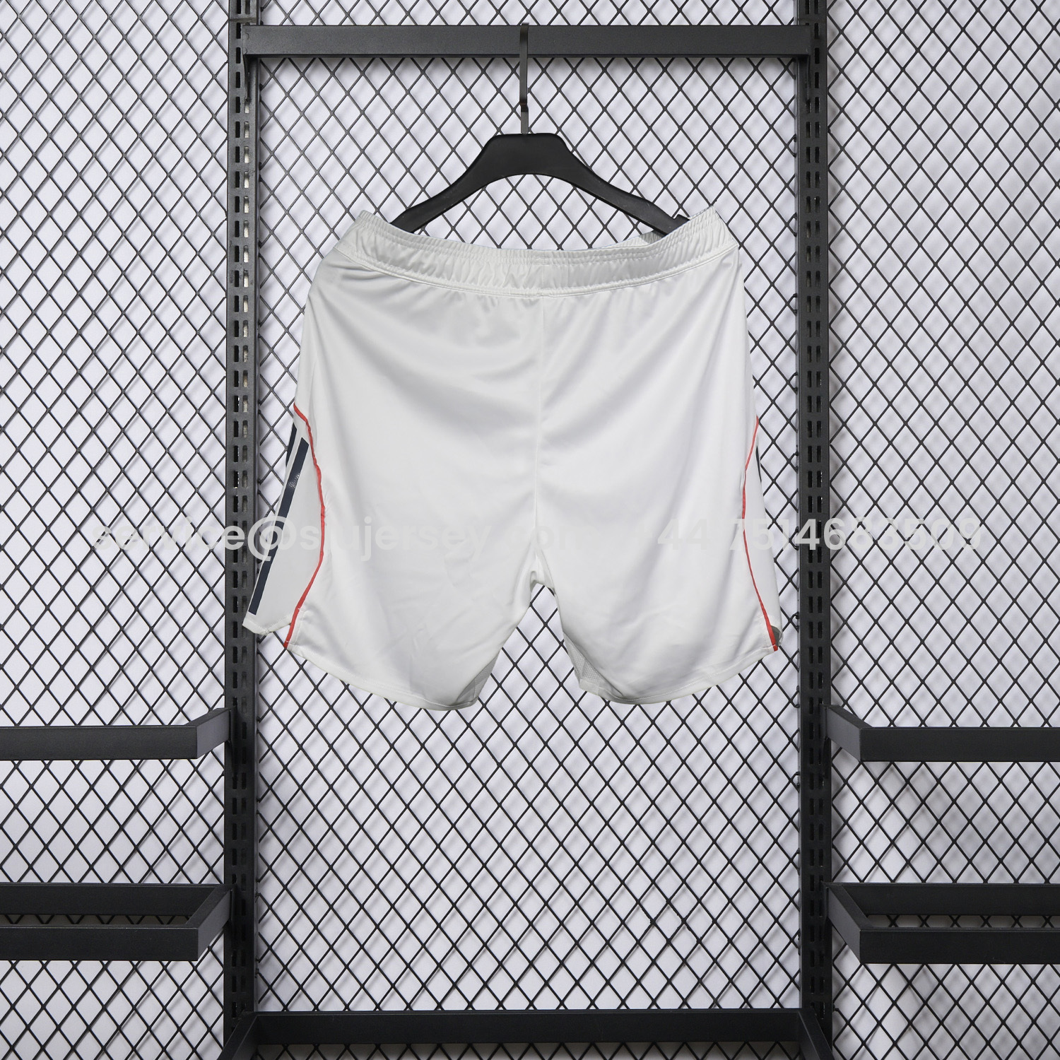 SIUjerseys-Bayern Munich 25-26 Away White Shorts - Player Version