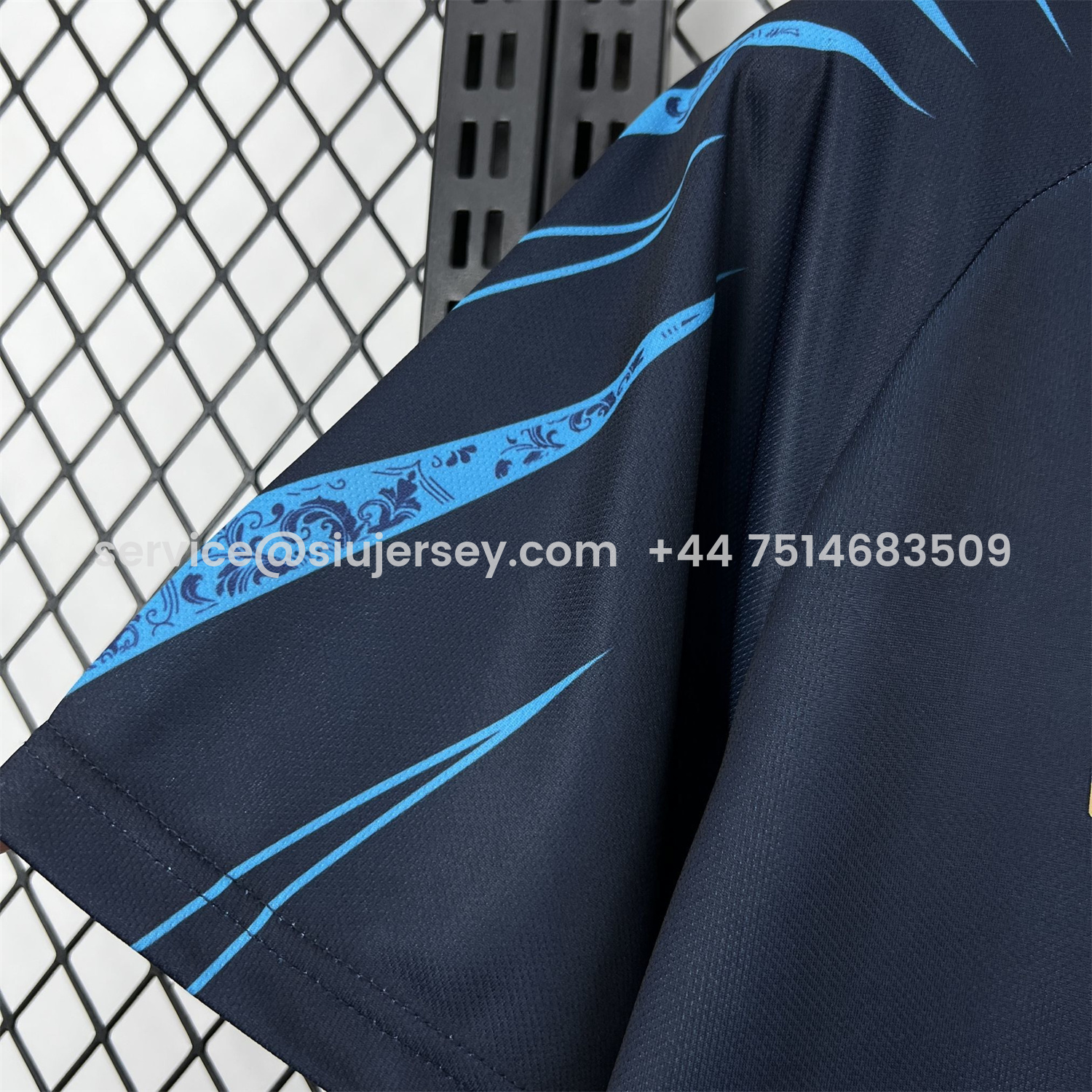 SIUjerseys-Napoli 25-26 CocaCola Dark Blue Special Jersey - Fans Version