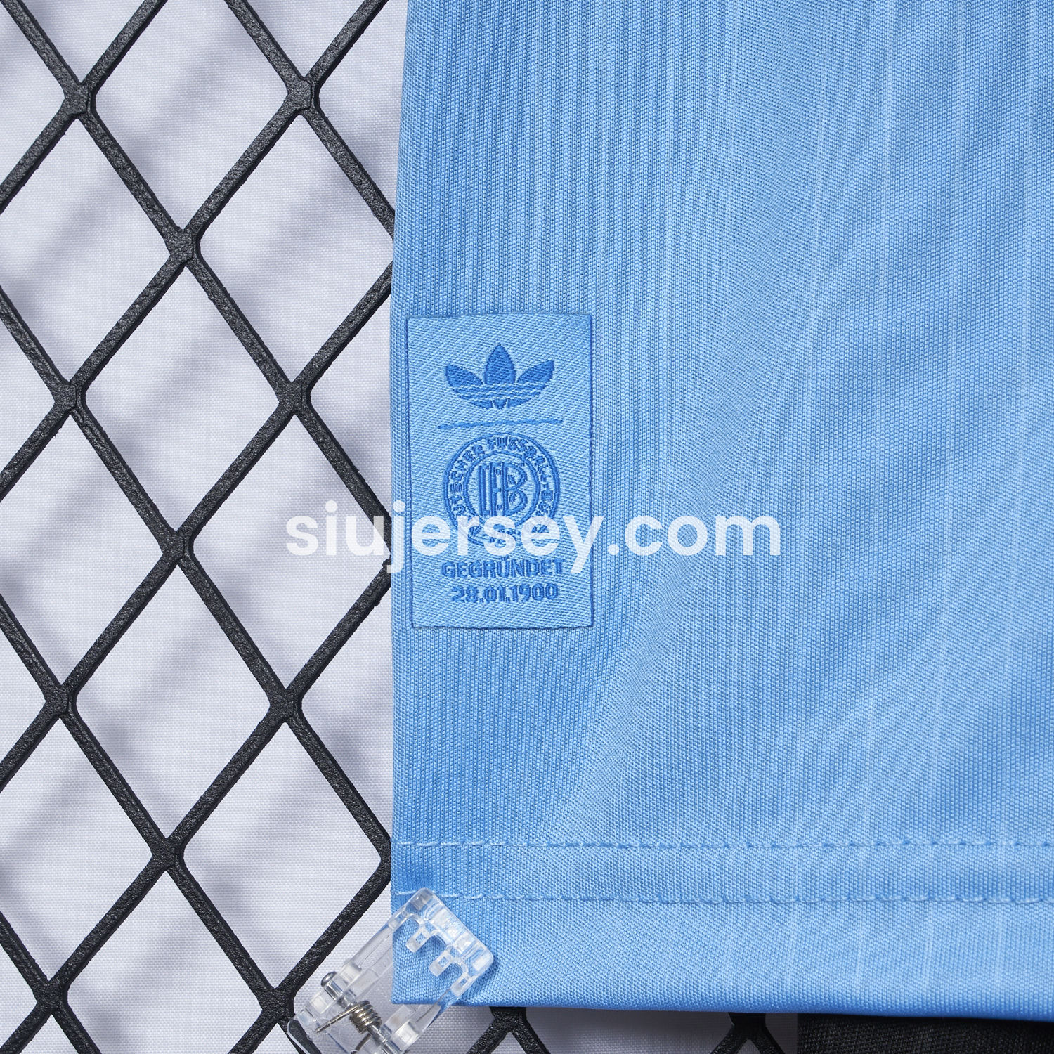 SIUjerseys-Germany 2025 125-Year Anniversary Blue Goalkeeper Kids Kit