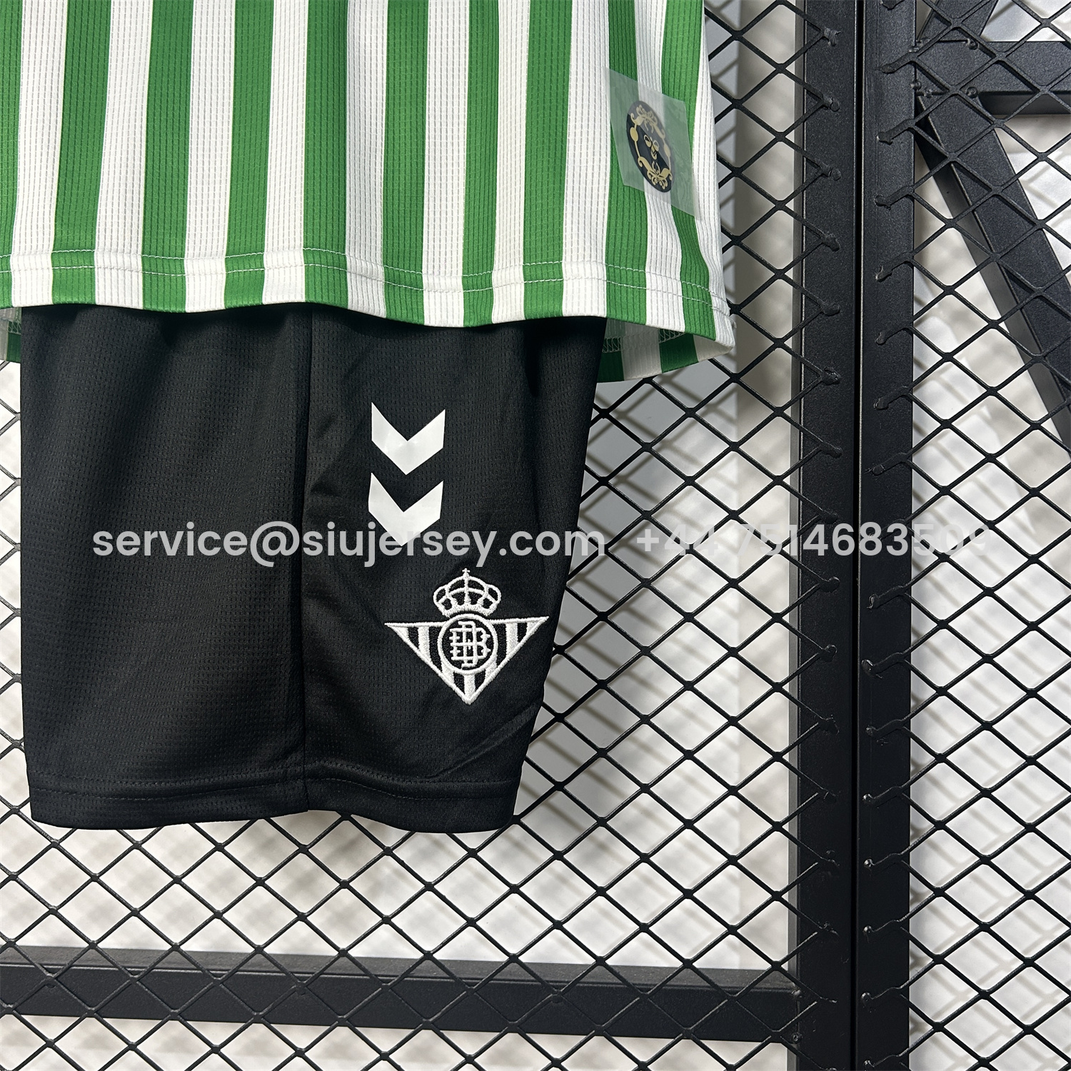 SIUjerseys-Real Betis 2025 Conference League Final Special Kids Kit