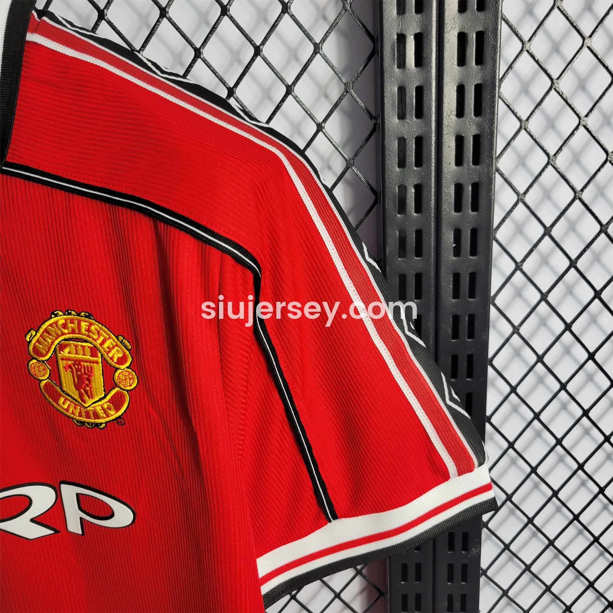 SIUjerseys-Retro Manchester United 98-99 Home Jersey