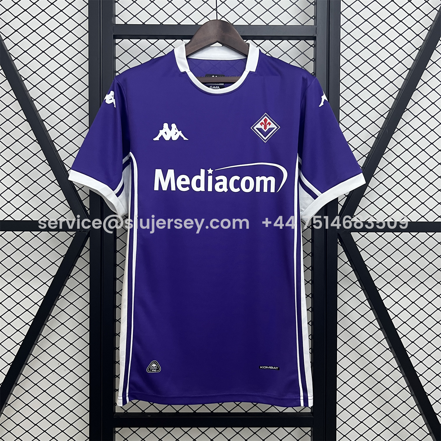 SIUjerseys-Fiorentina 25-26 Home Jersey - Fans Version