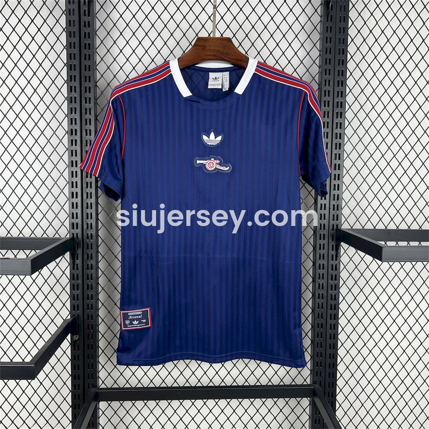 SIUjerseys-Arsenal 24-25 Blue Icon Retro Jersey - Fans Version